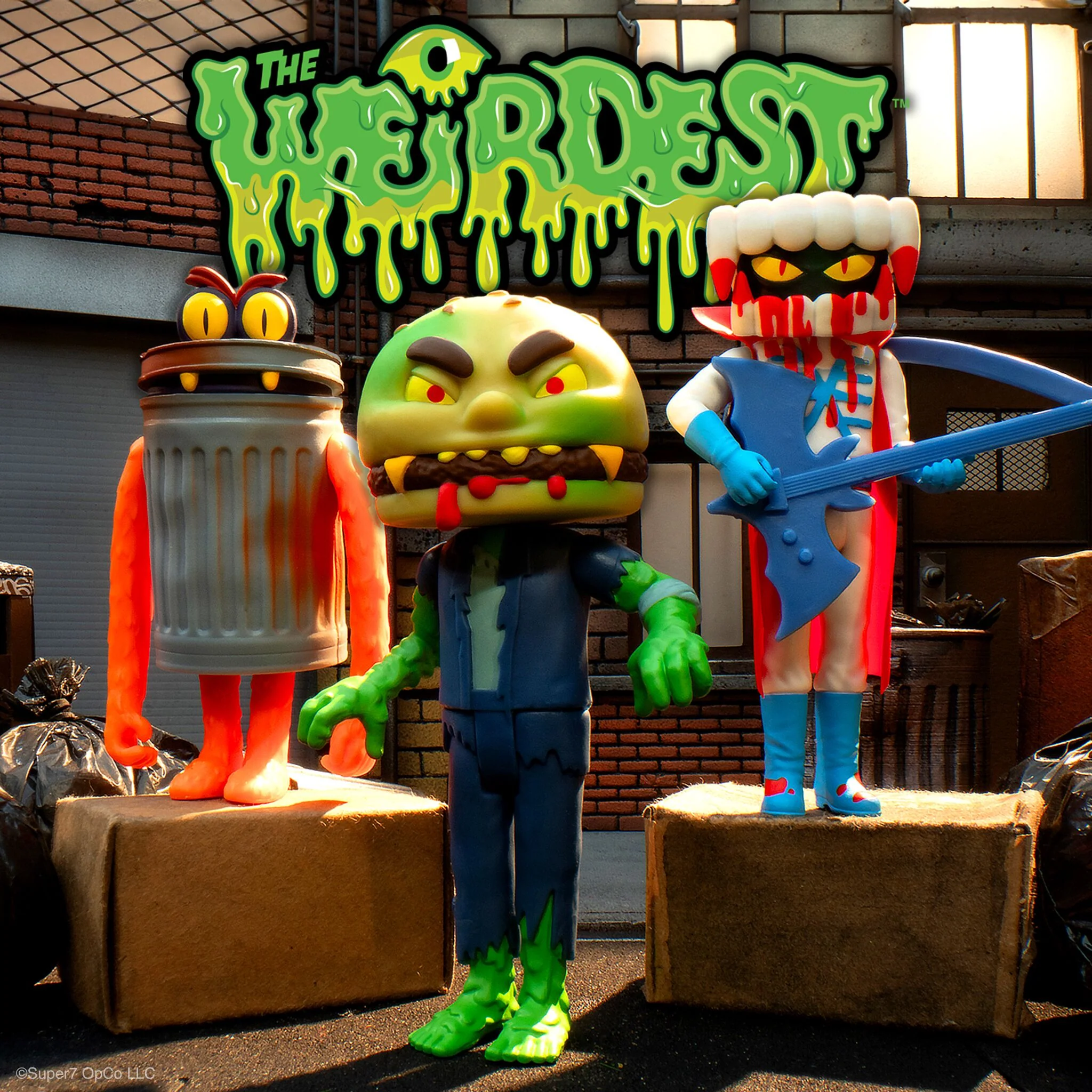 The Weirdest ReAction Figures Wave 05 - Trashquatch (Rotten Rangers) - Image 5