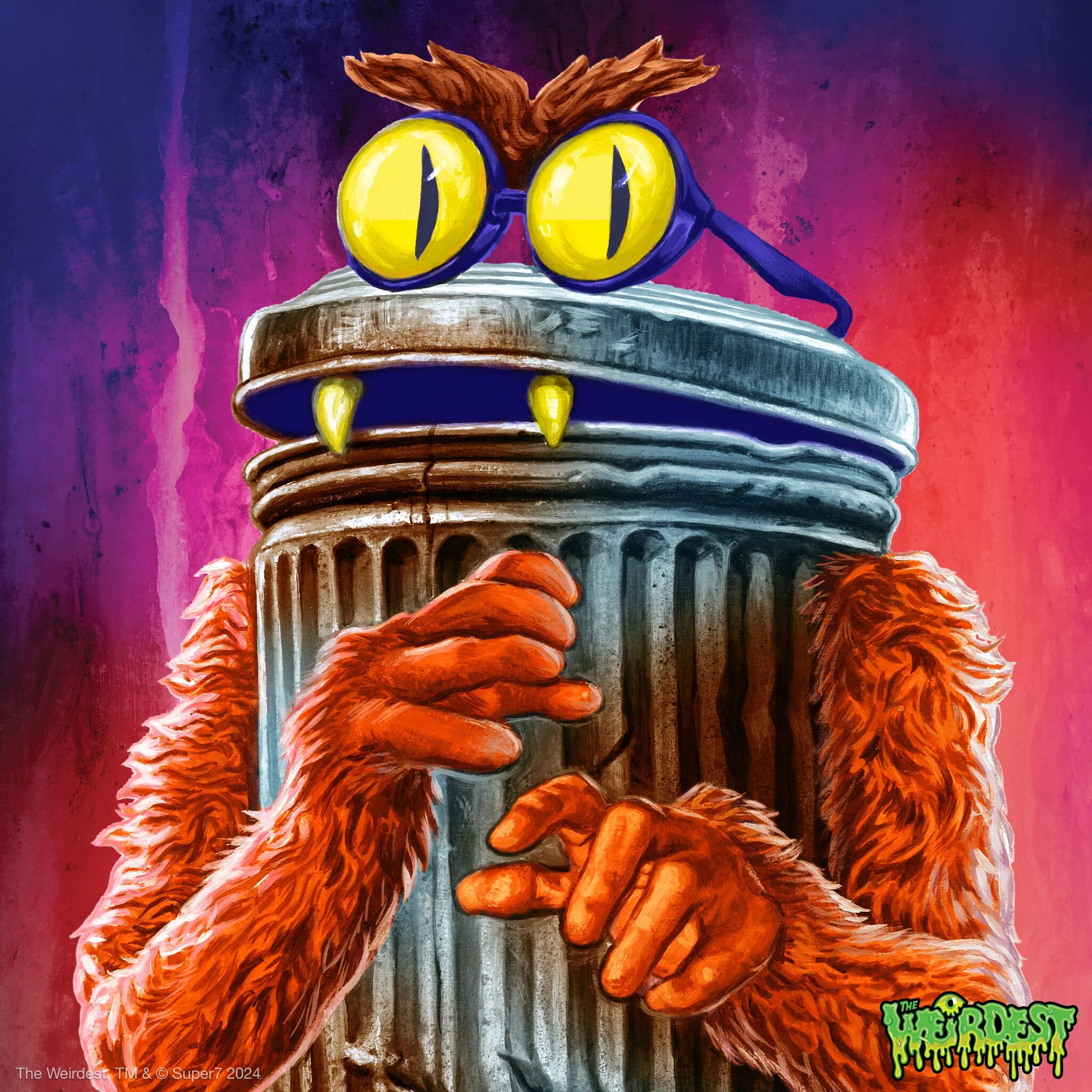 The Weirdest ReAction Figures Wave 05 - Trashquatch (Rotten Rangers) - Image 6