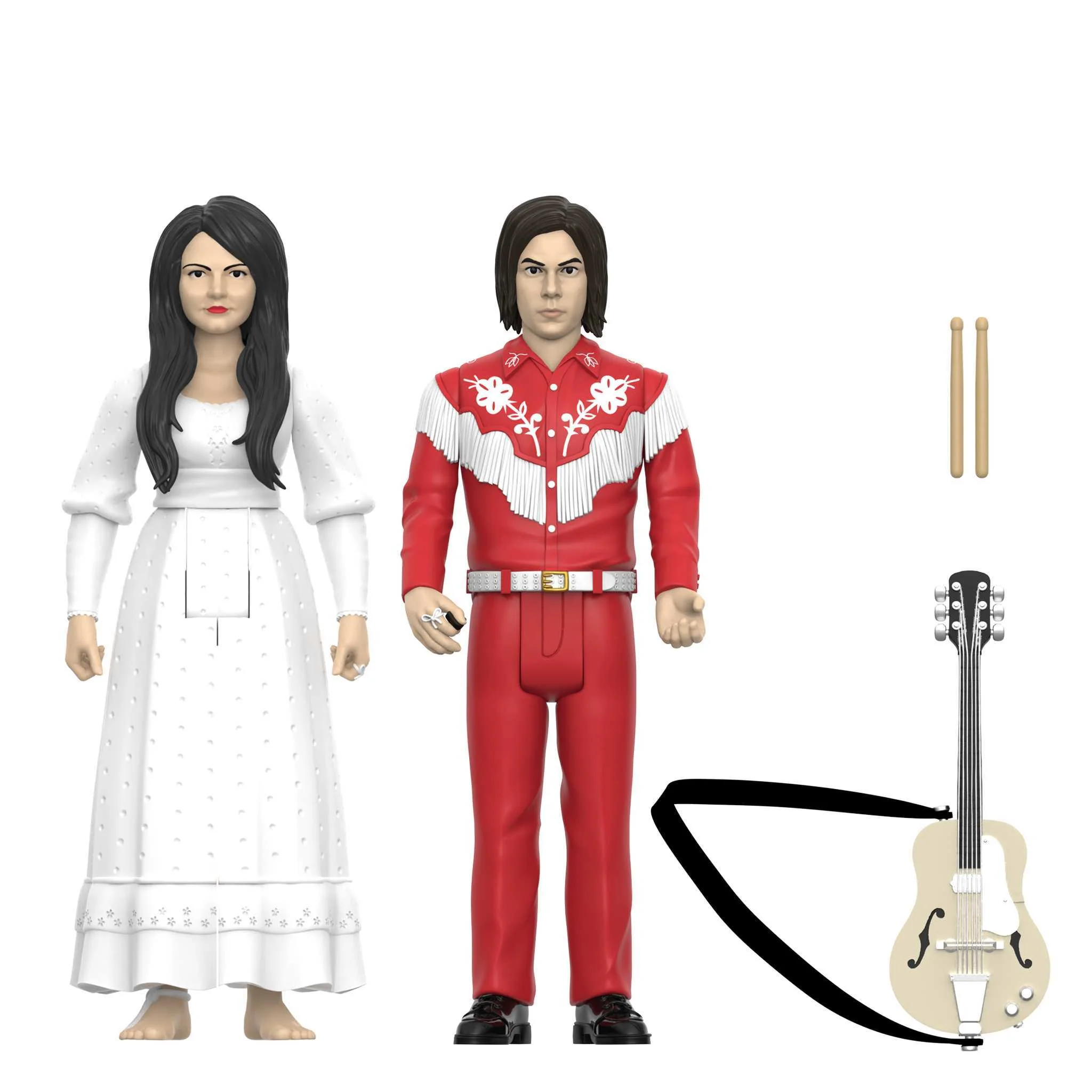 The White Stripes ReAction Figures Wave 02 - The White Stripes 2-Pack (Elephant) - Image 3