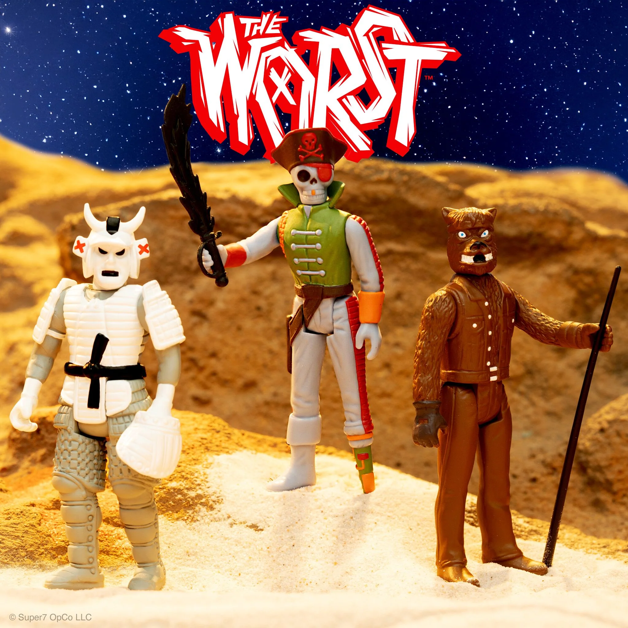 The Worst ReAction Figures Wave 04 (Scum Squad) - Werewolf Biker - Image 5