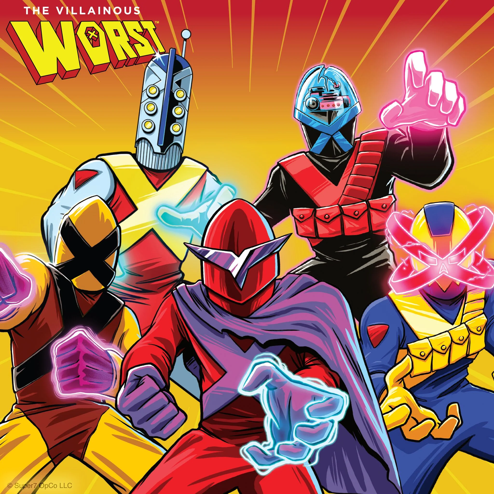 The Worst ReAction Figures Wave 05 (Mutant Team) - X3 (The Enigma) - Image 7