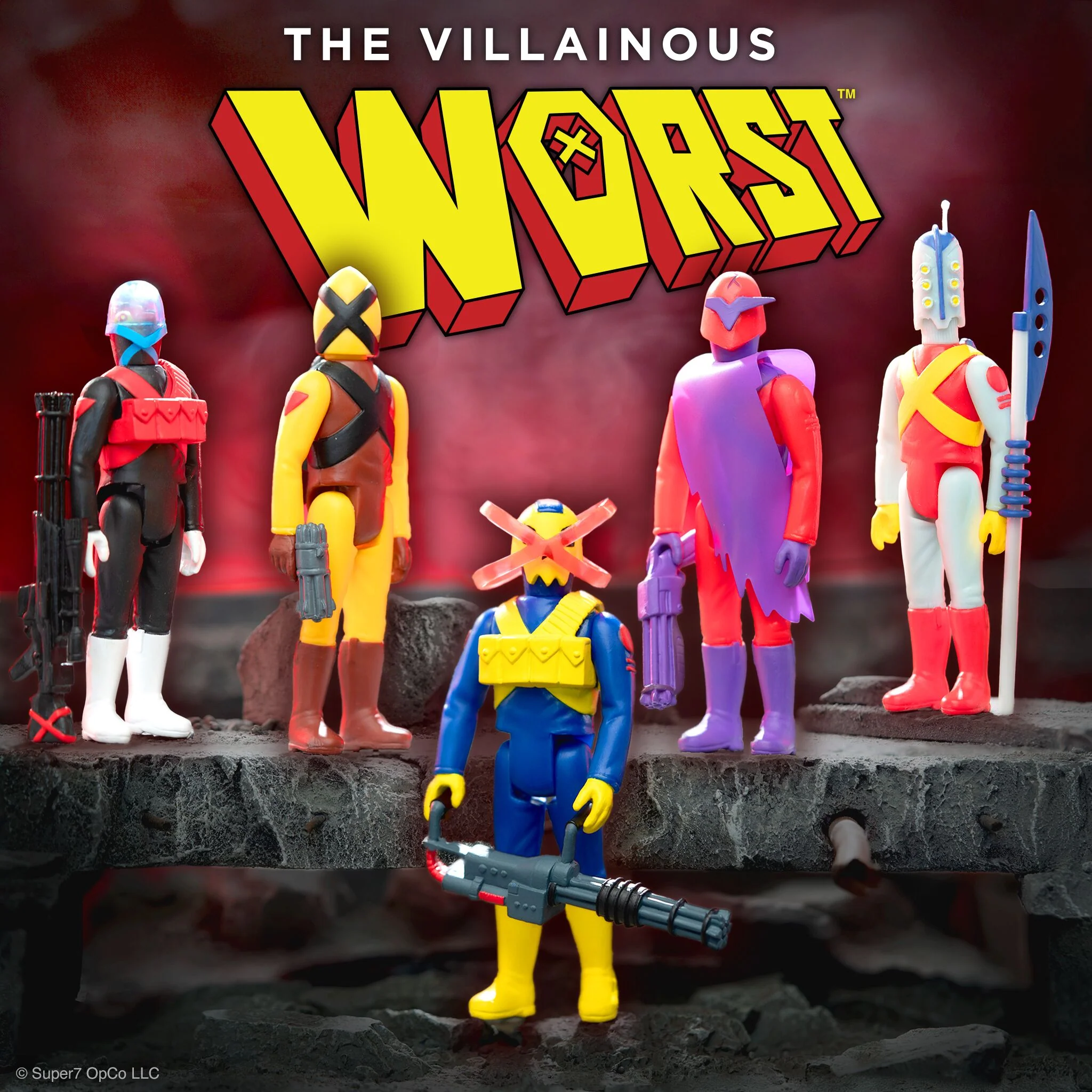 The Worst ReAction Figures Wave 05 (Mutant Team) - X4 (The Shadow) - Image 2