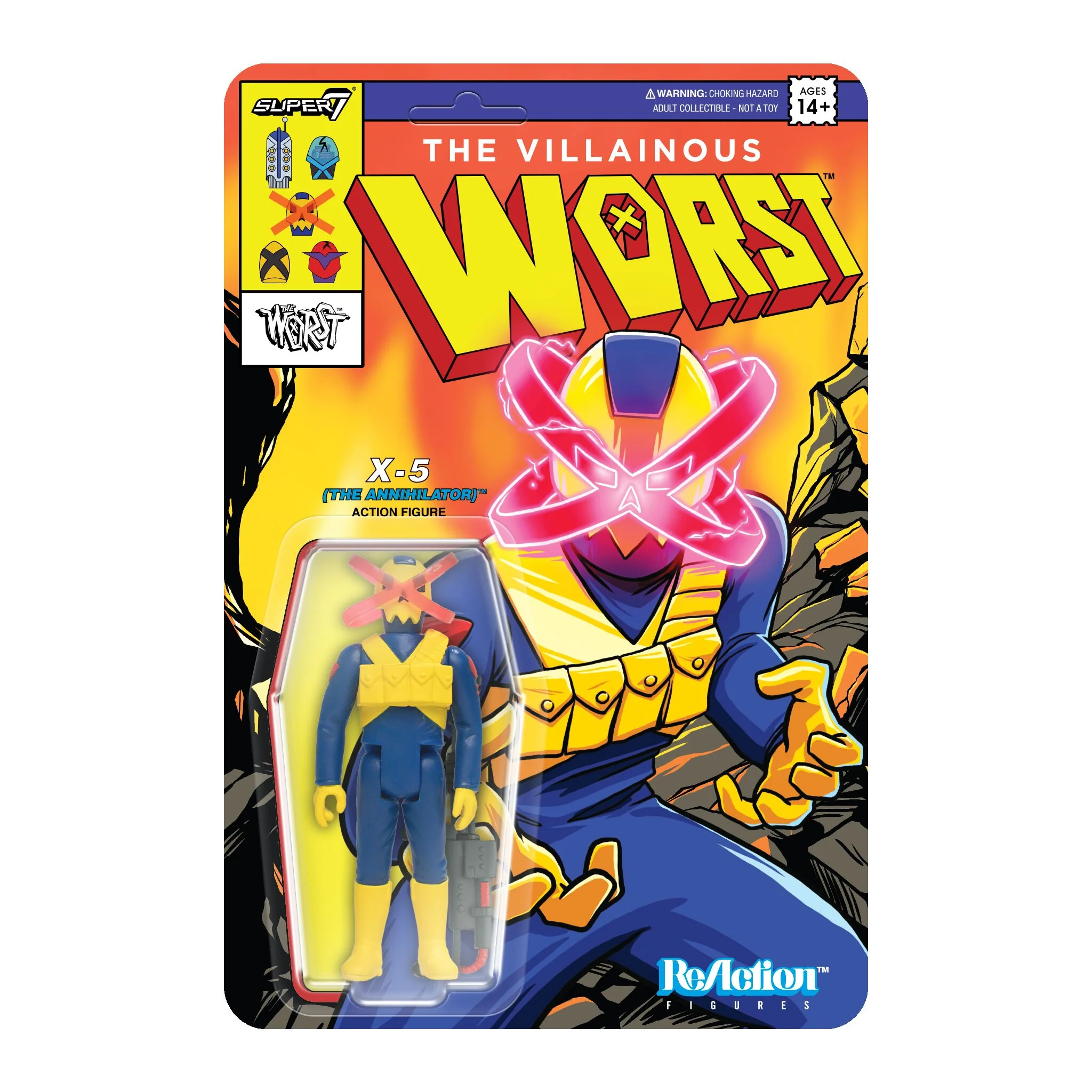 The Worst ReAction Figures Wave 05 (Mutant Team) - X5 (The Annihilator)