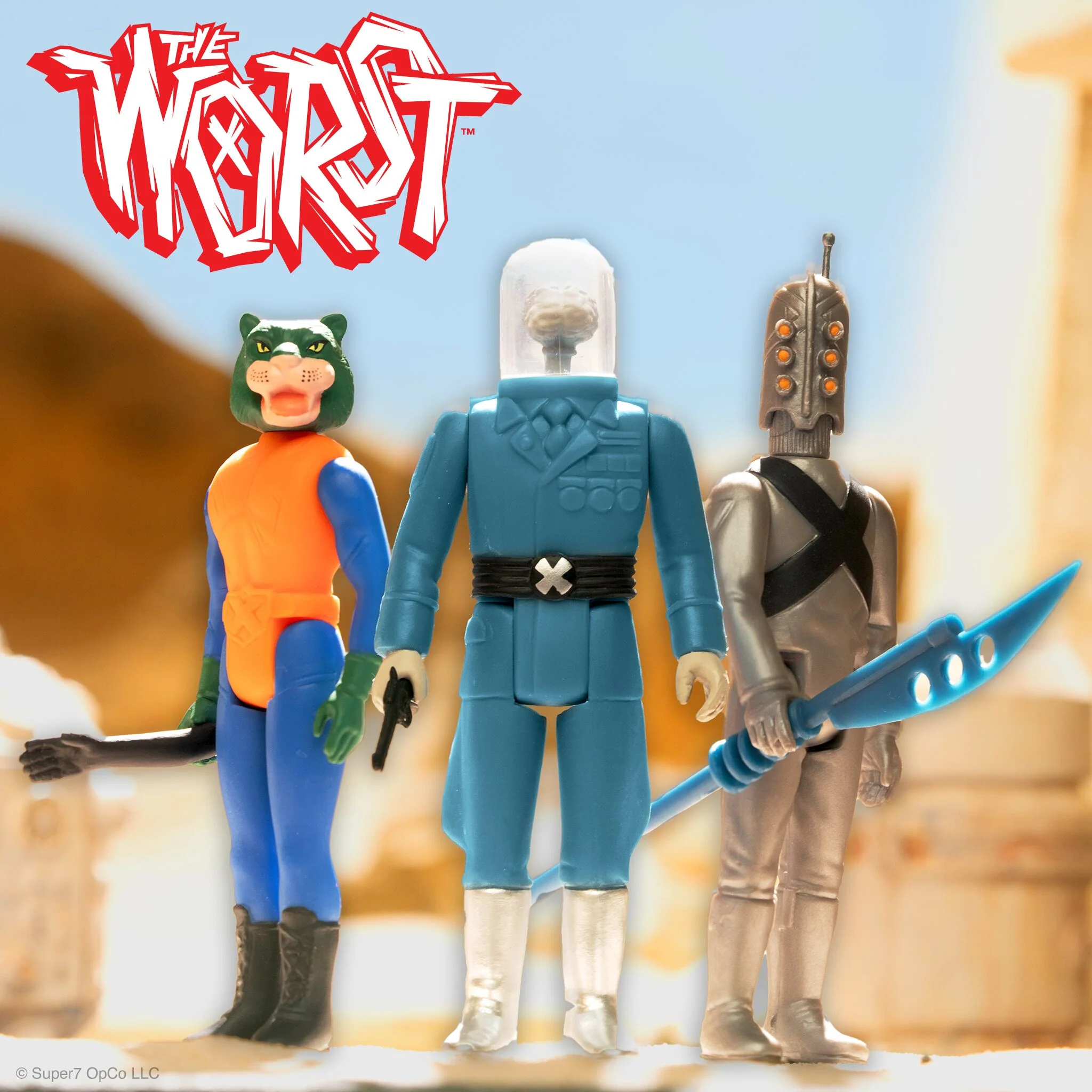 The Worst ReAction Figures Wave 06 (Scum Squad) - Red Tiger - Image 3