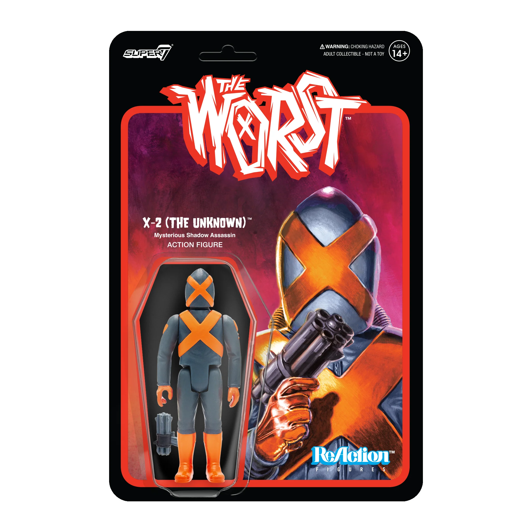 The Worst ReAction Figures Wave 3 - X-Series (Full Set) - Image 4