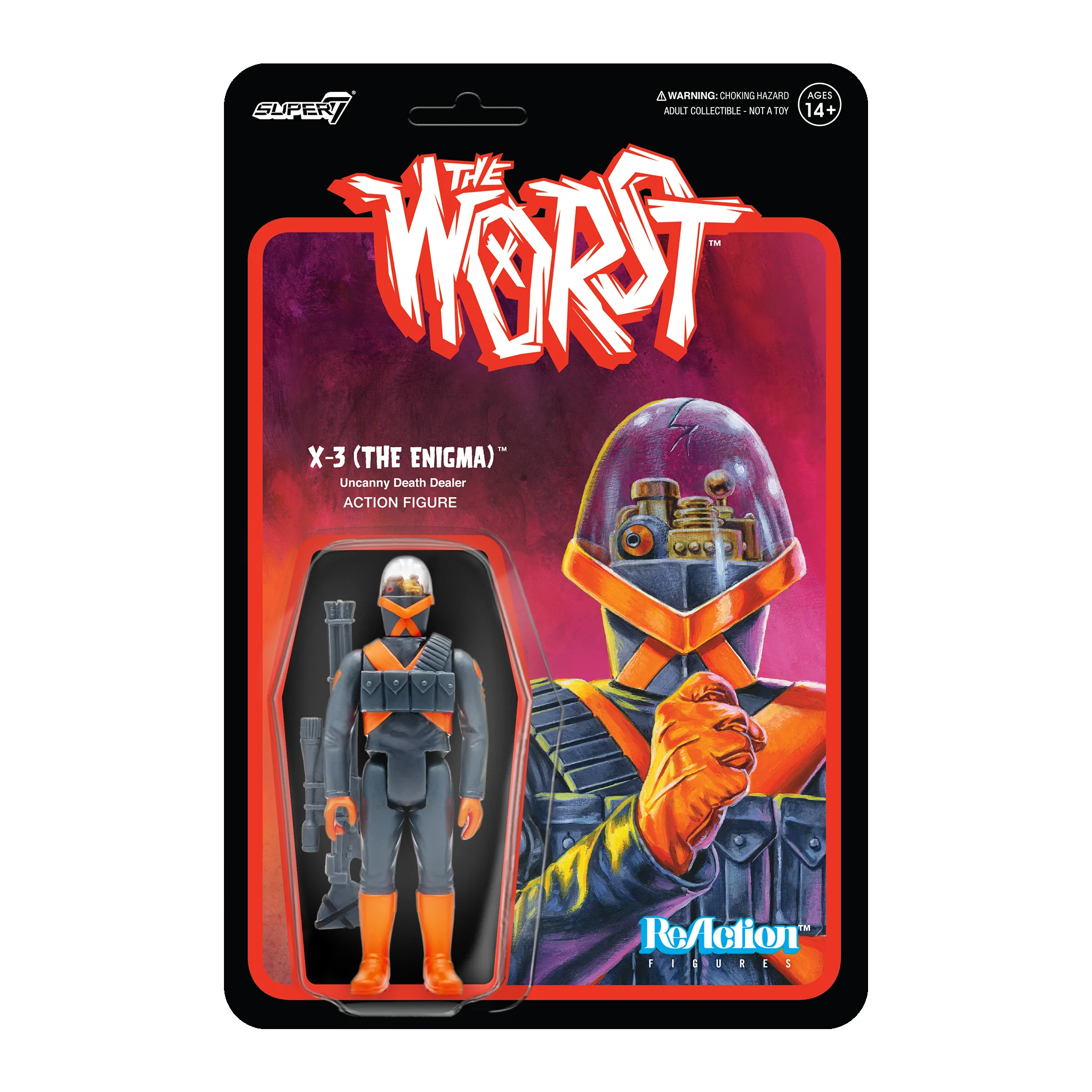 The Worst ReAction Figures Wave 3 - X-Series (Full Set) - Image 5