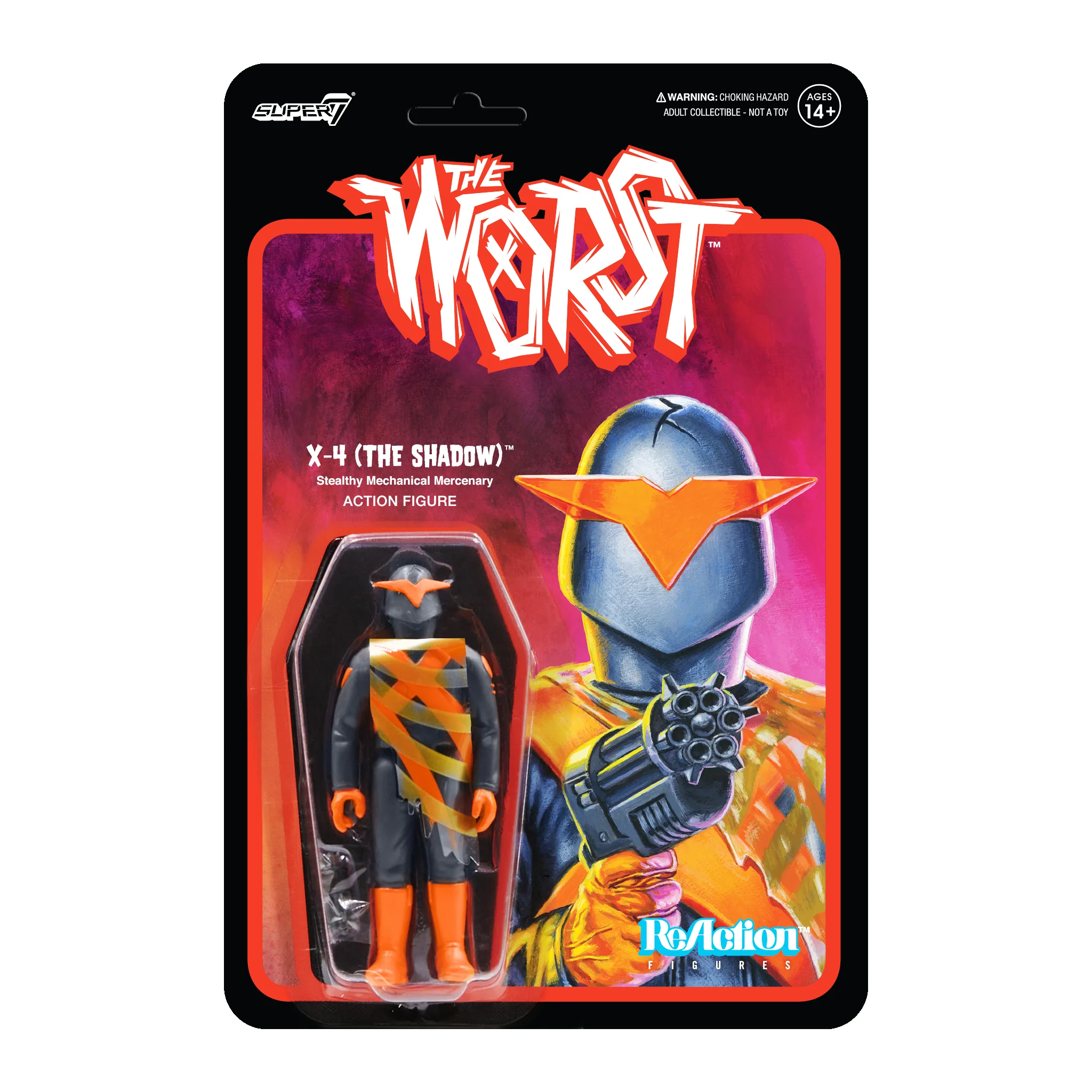 The Worst ReAction Figures Wave 3 - X-Series (Full Set) - Image 7