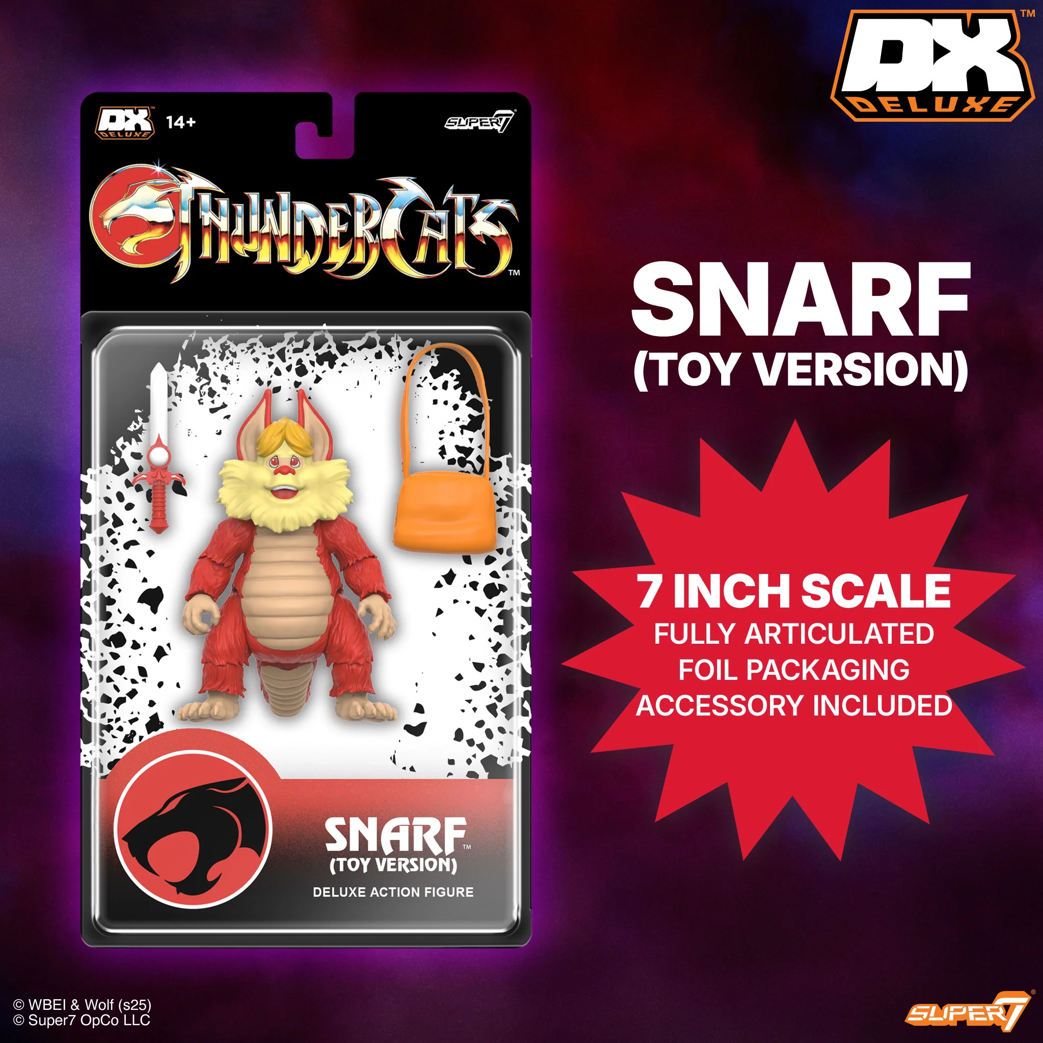 ThunderCats DELUXE Wave 03 - Snarf (Toy Recolor) - Image 2