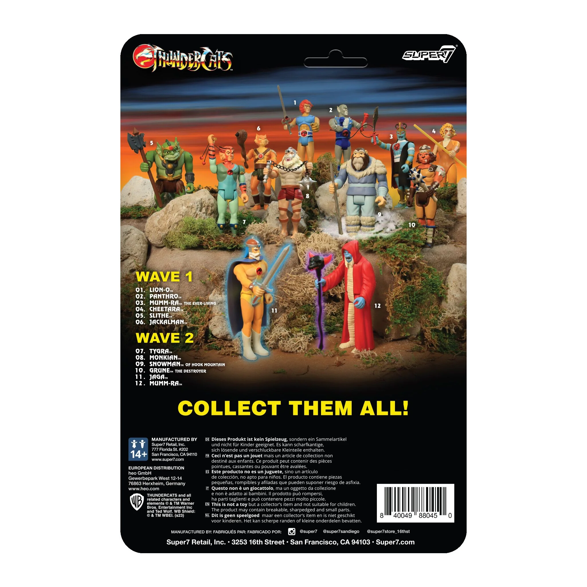 ThunderCats ReAction Wave 5 - Tygra (Invisible) - Image 4
