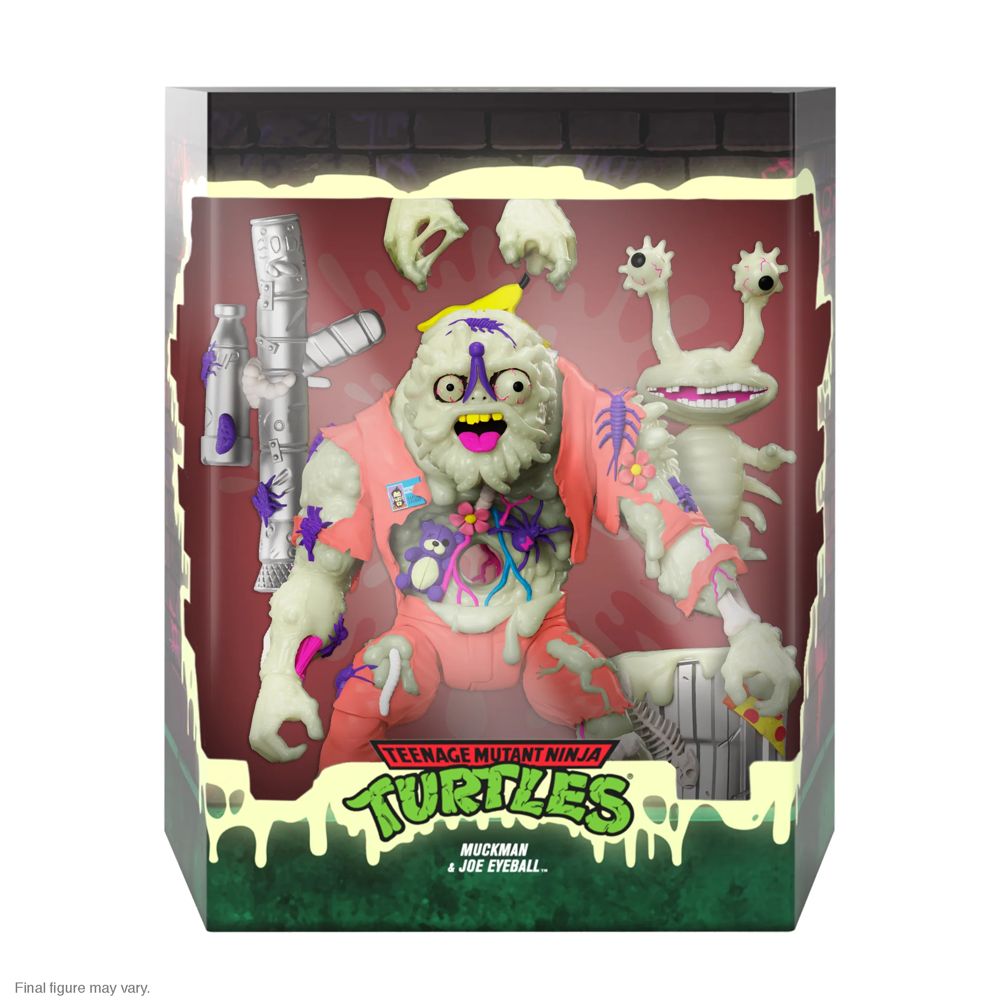 TMNT ULTIMATES! Wave 4 - Muckman & Joe Eyeball (Glow) [NYCC] - Image 4