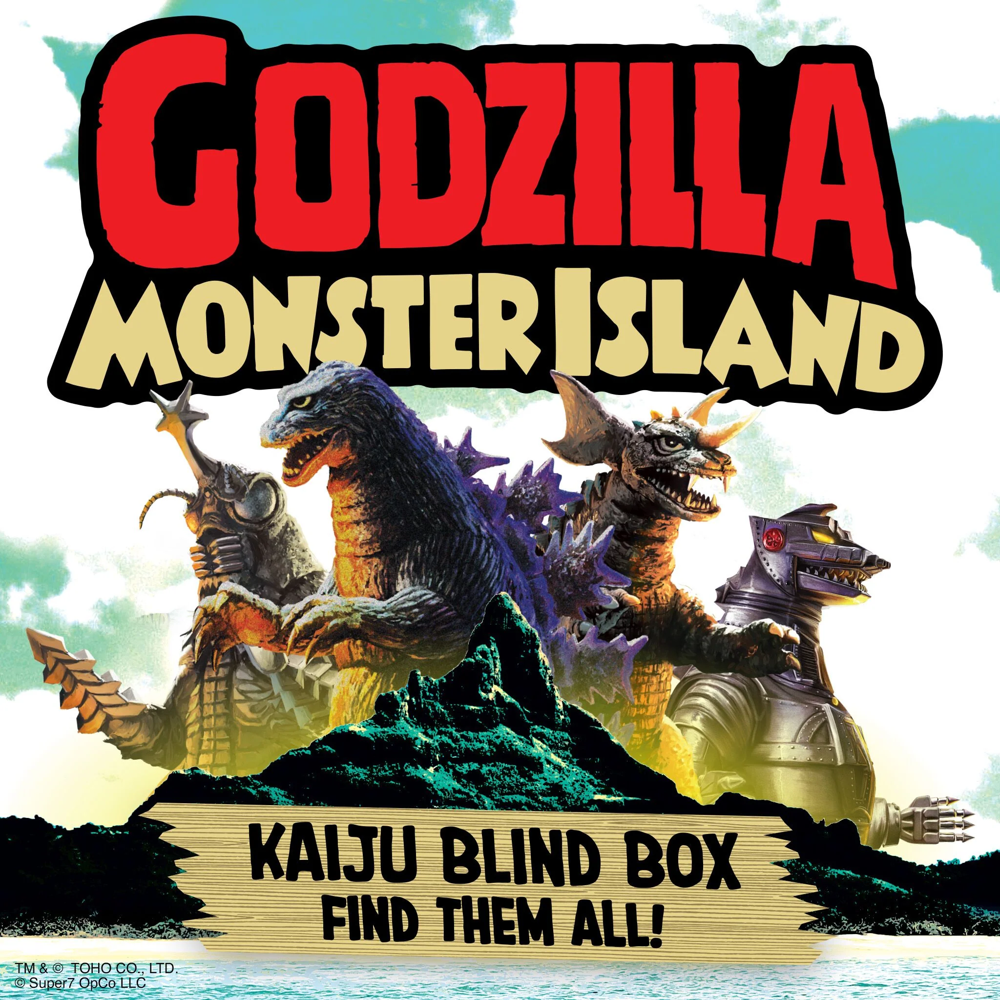 Toho Blind Box Wave 07 (Monster Island) - Blind Box Flat - Image 5