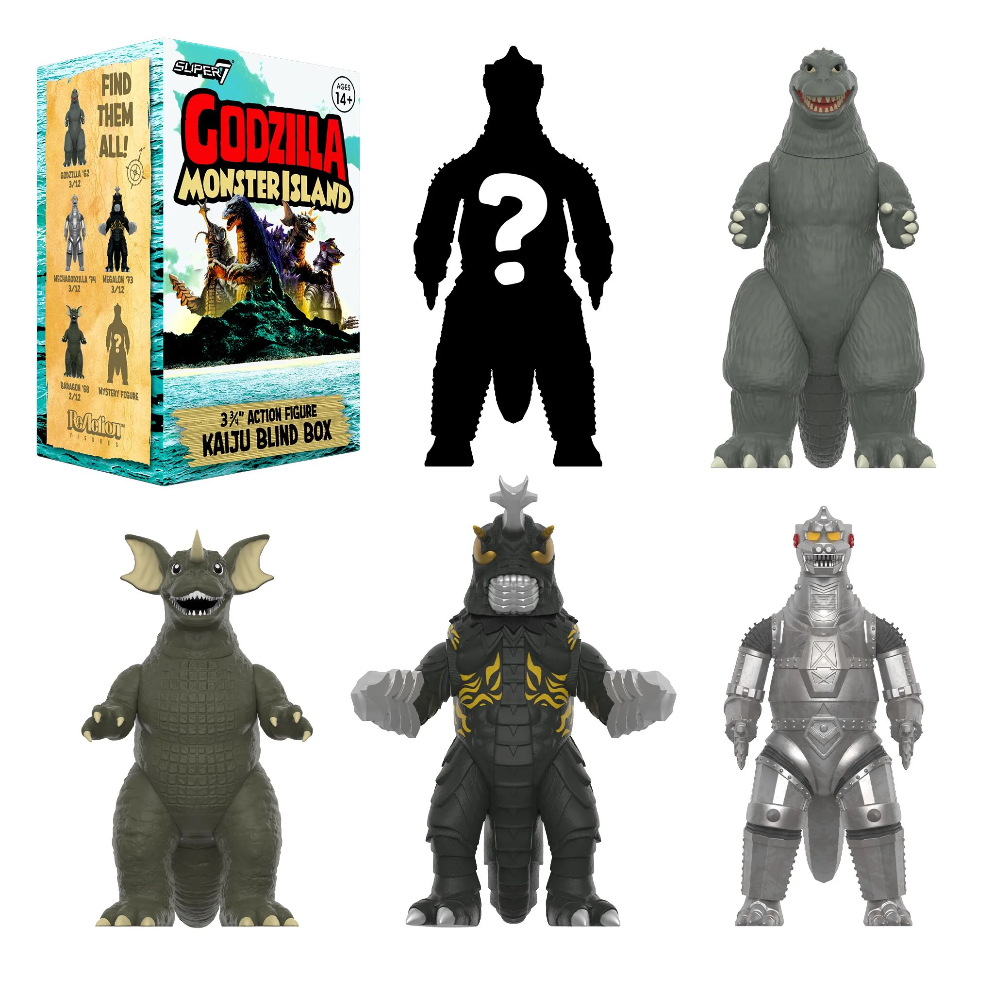 Toho Blind Box Wave 07 (Monster Island) - Blind Box Flat - Image 6