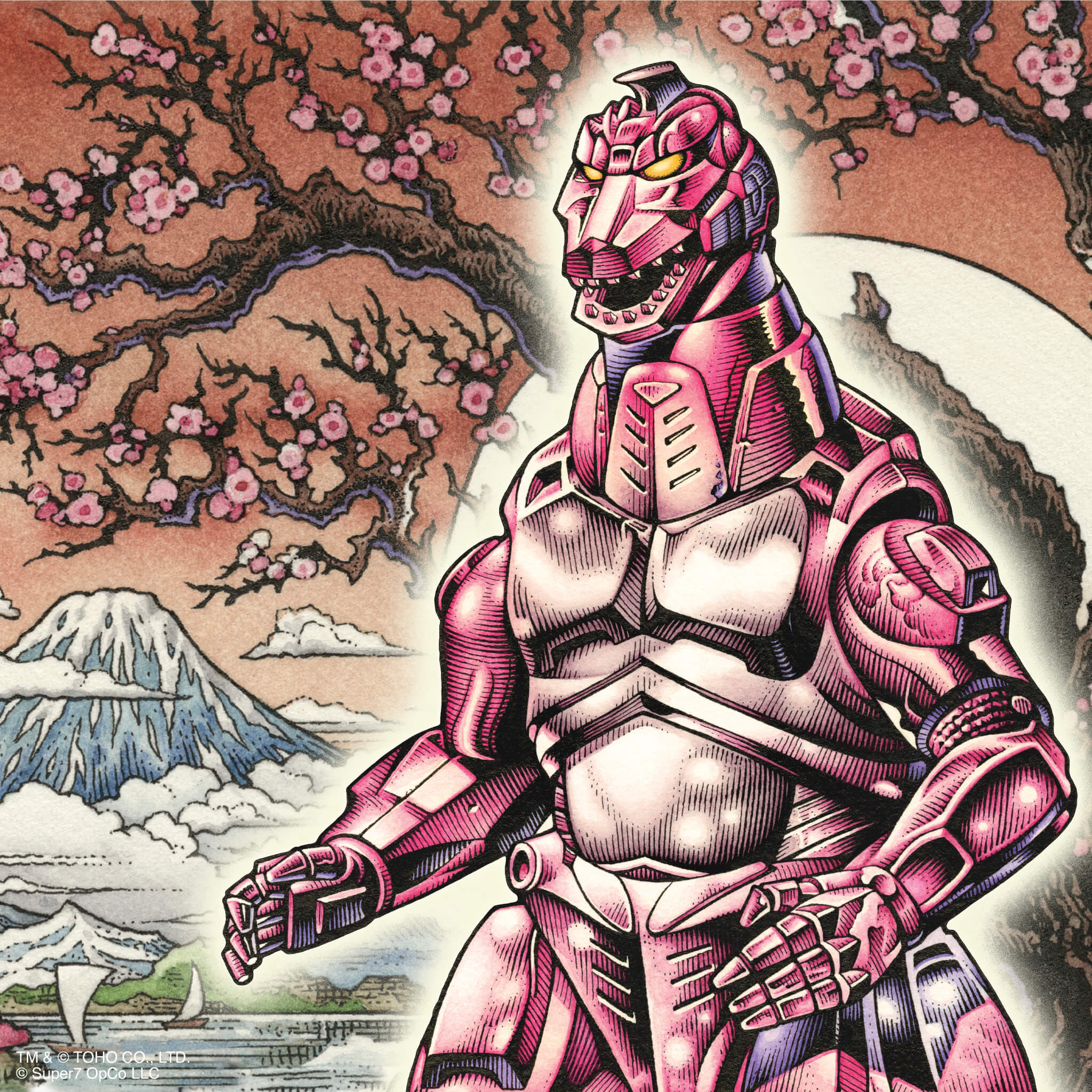Toho ReAction Figures - Mechagodzilla '93 (Cherry Blossom Festival) - Image 5