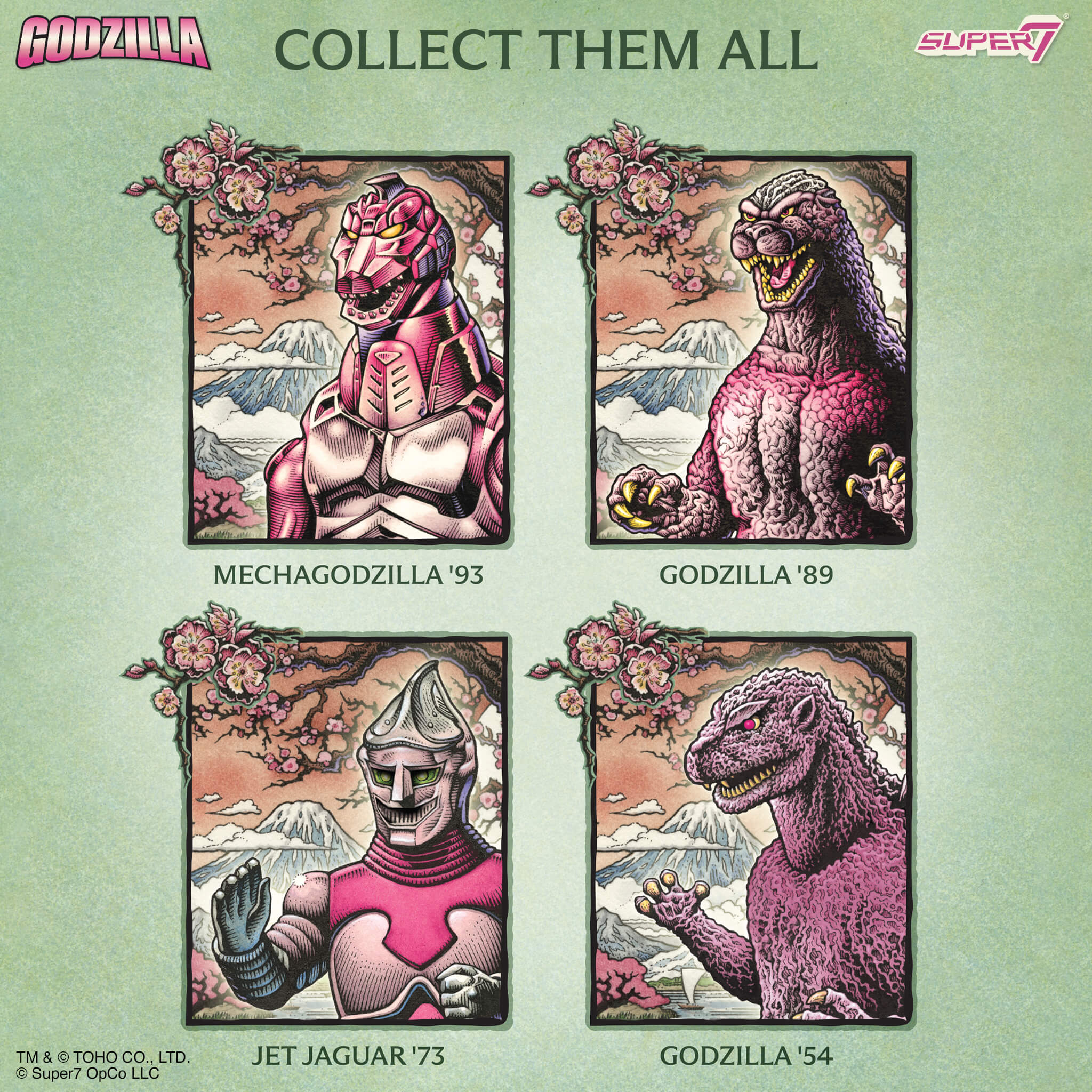 Toho ReAction Figures - Mechagodzilla '93 (Cherry Blossom Festival) - Image 6