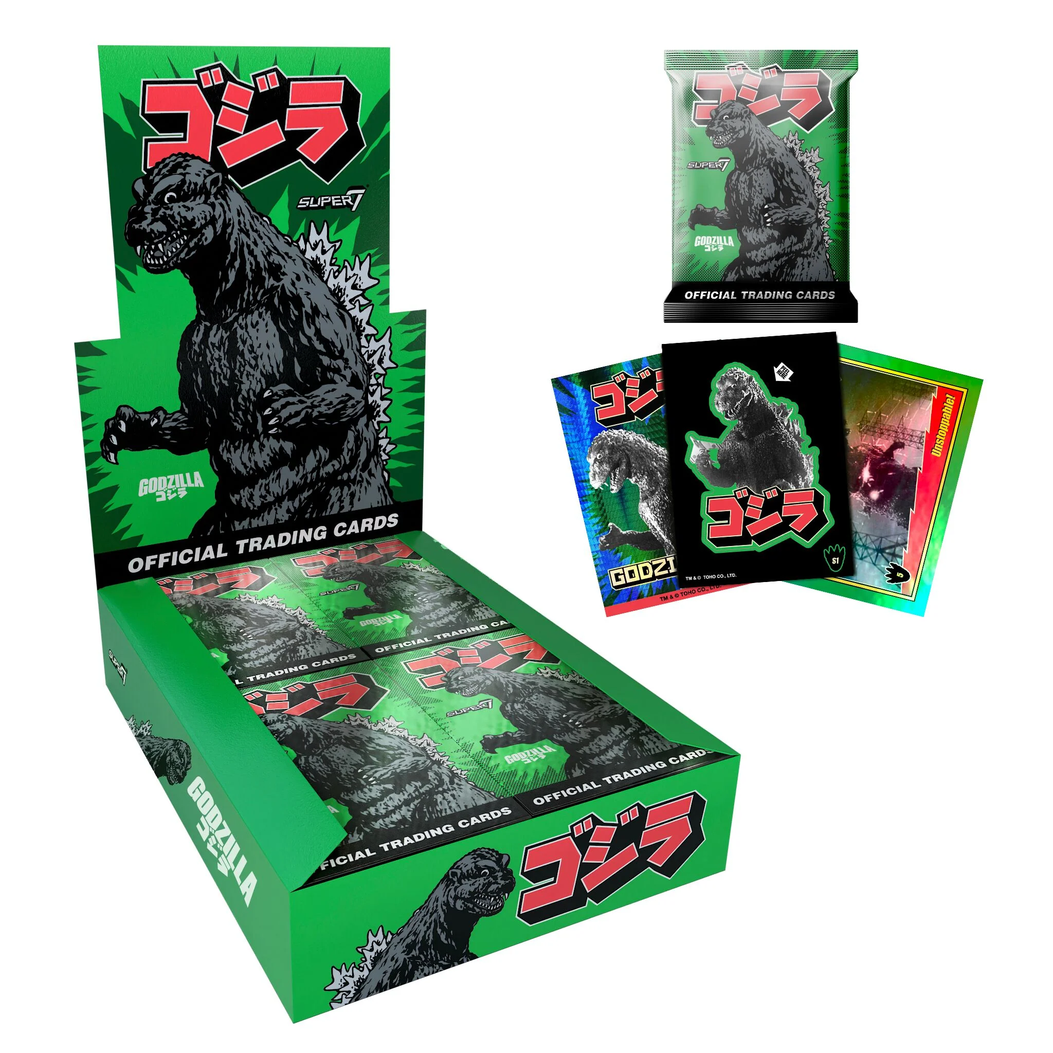 Toho Foil Pack Trading Cards - Showa Series 1 - Boxed PDQ