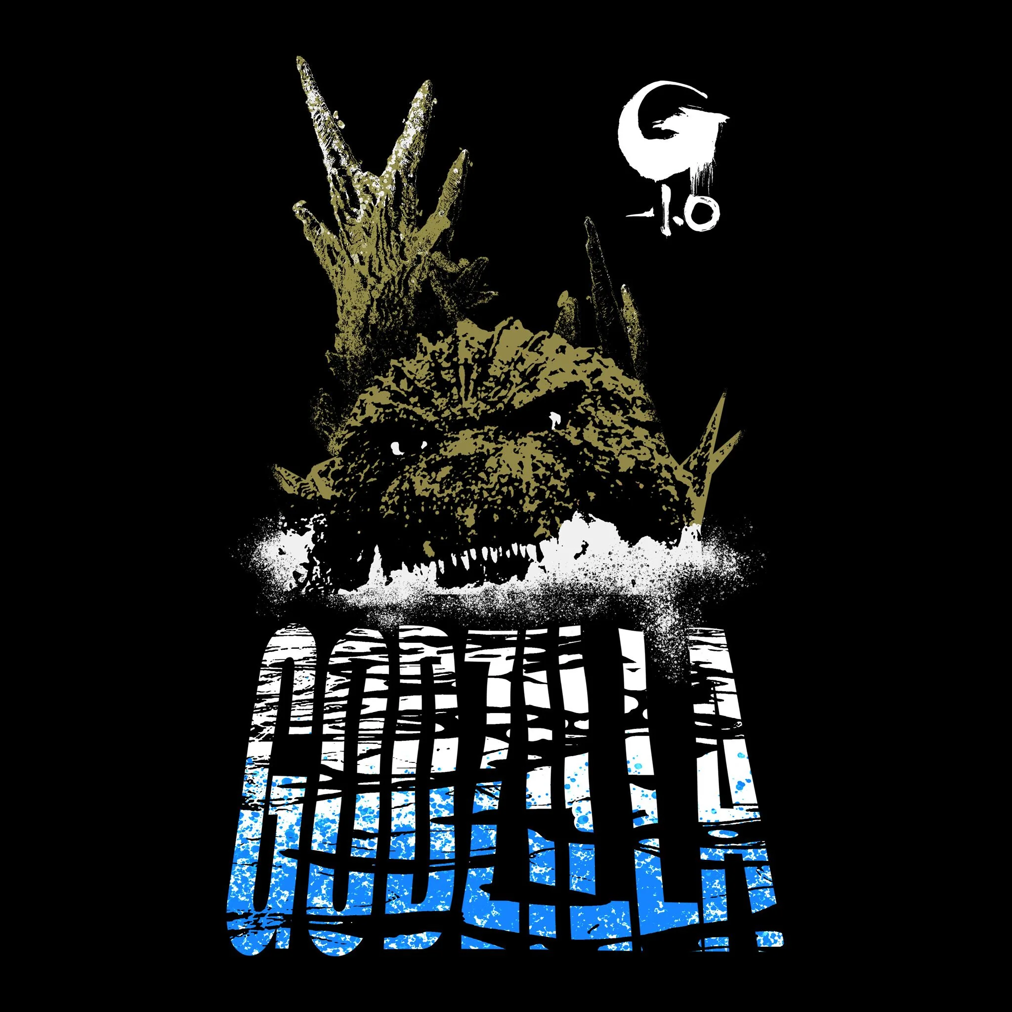 Toho Godzilla Minus One Ocean Tshirt - Image 3
