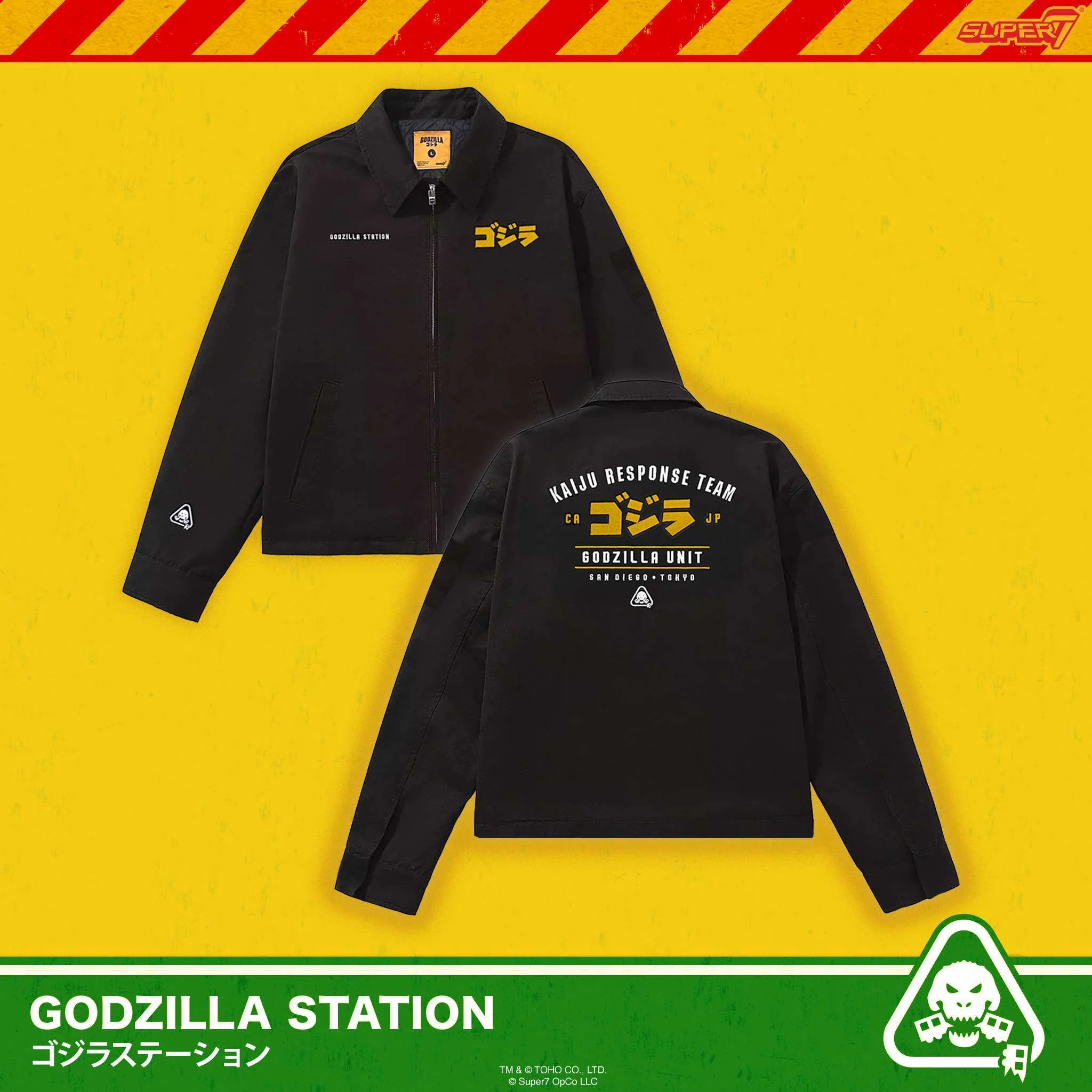 Toho Jackets - Kaiju Response Team Jacket - Image 2