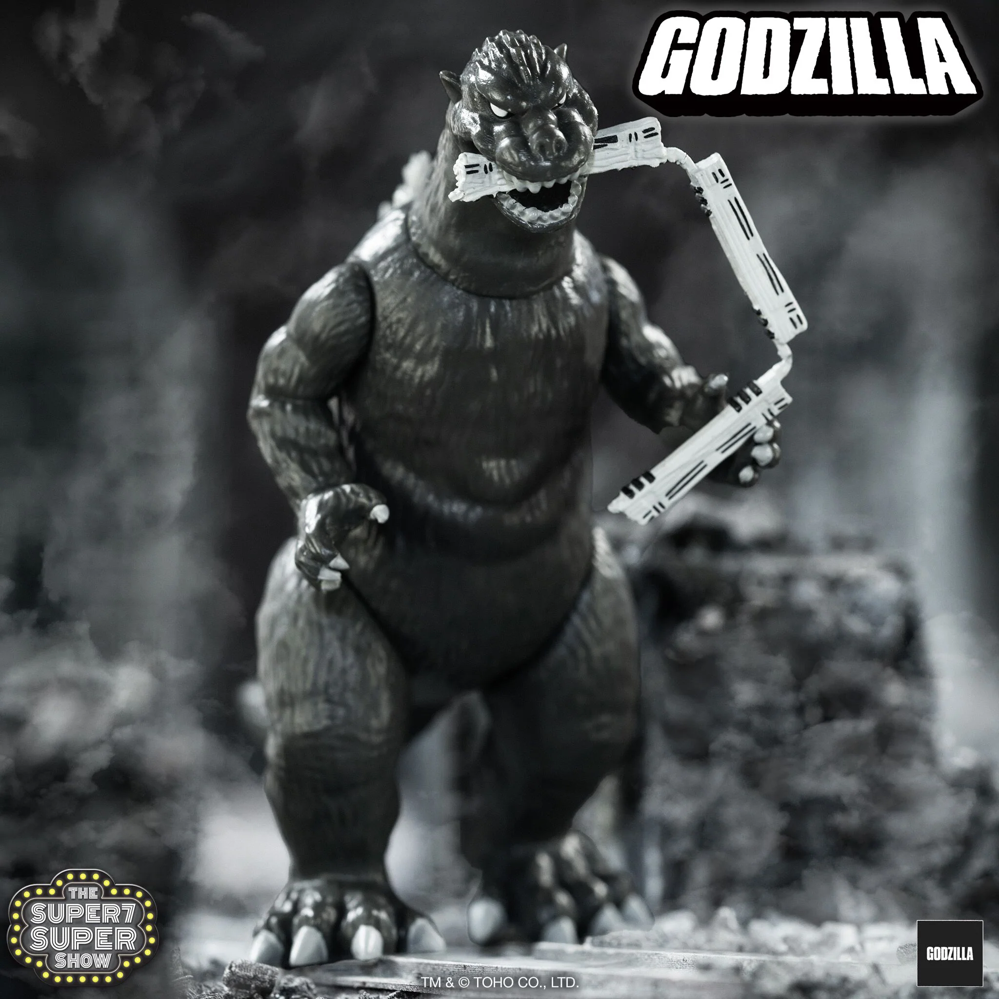 Toho ReAction Figure - Godzilla 1954 Train Biter [Penn-Plax] [SDCC] - Image 5