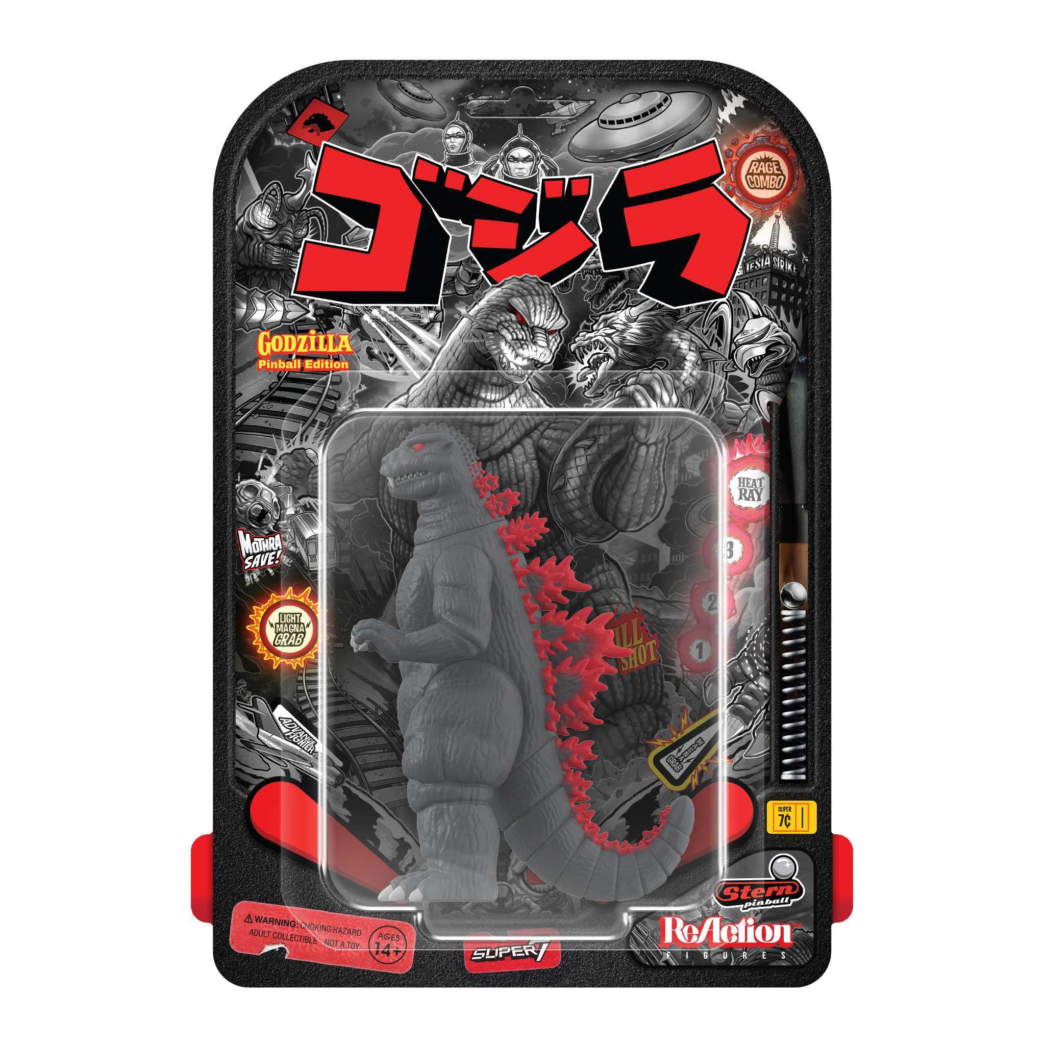 Toho ReAction Figures - Godzilla '84 (70th Stern Pinball )