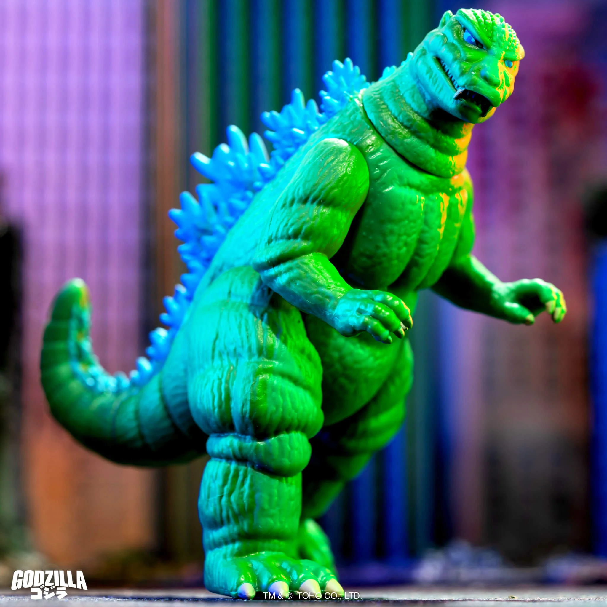 Toho ReAction Figures - Godzilla '84 (Four Toes) (Stern Pinball Recolor) - Image 2
