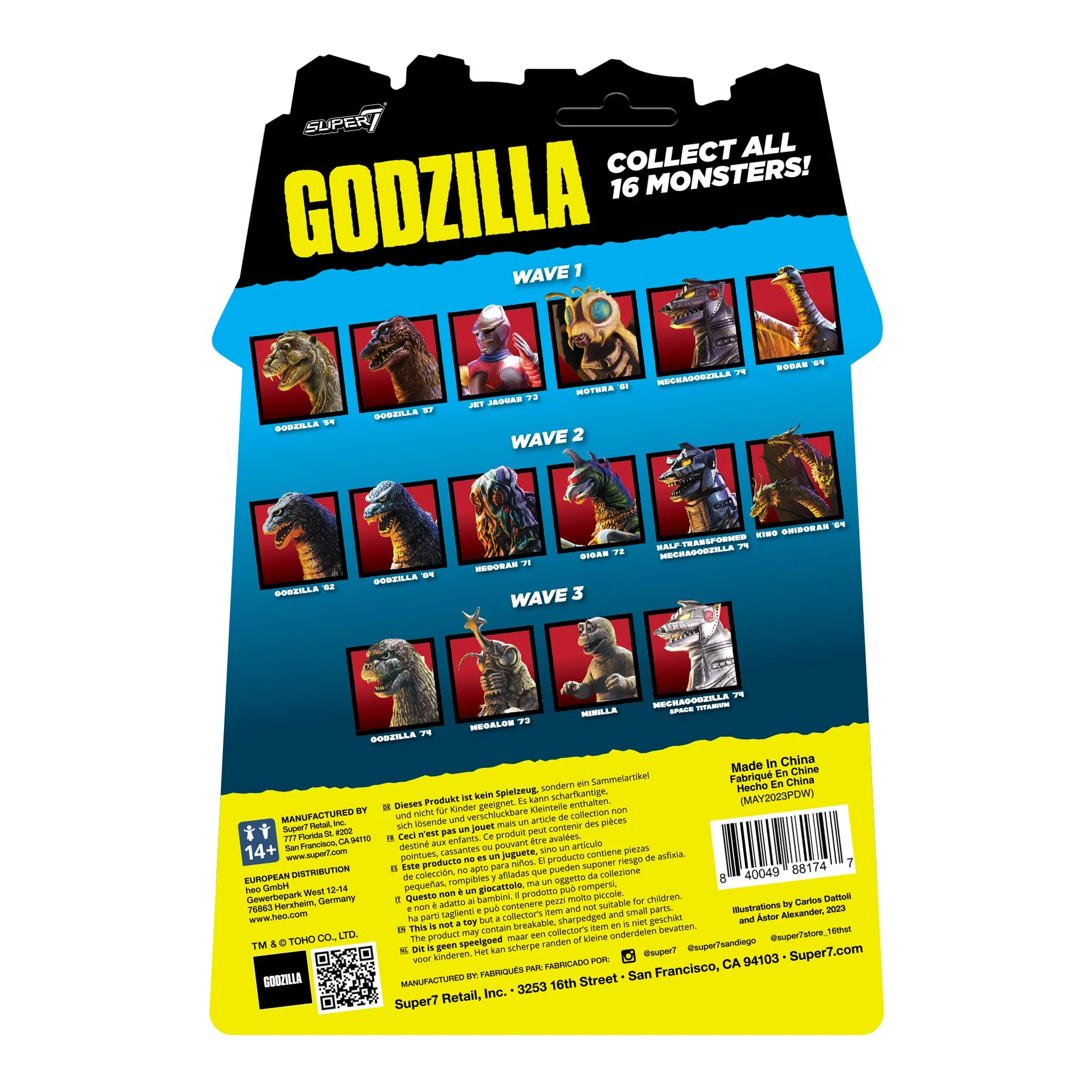 Toho ReAction Figures - Godzilla '84 (Toy Recolor) - Image 5
