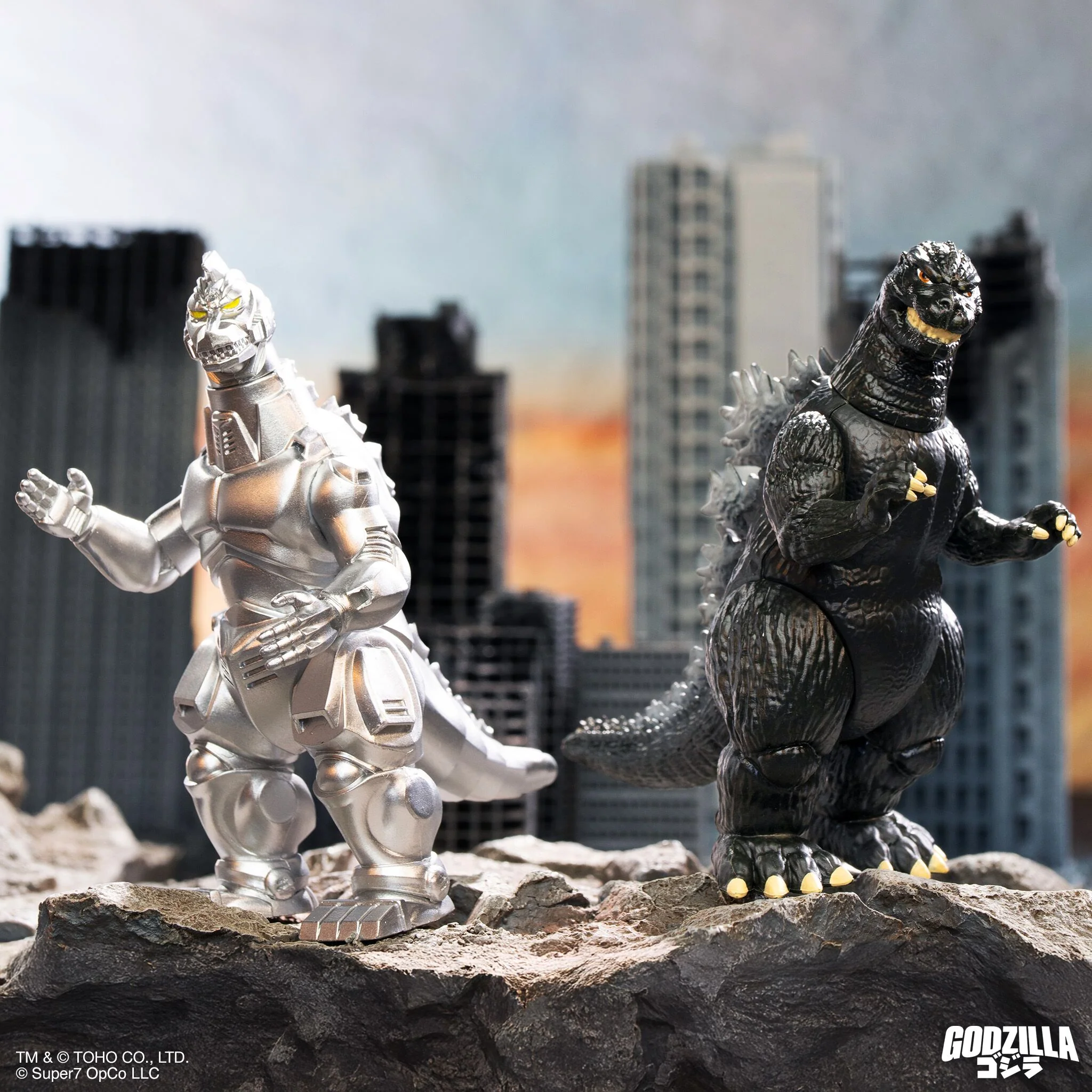 Toho ReAction Figures - Godzilla (Minus One), Godzilla '89, & Mechagodzilla '93 - Image 3