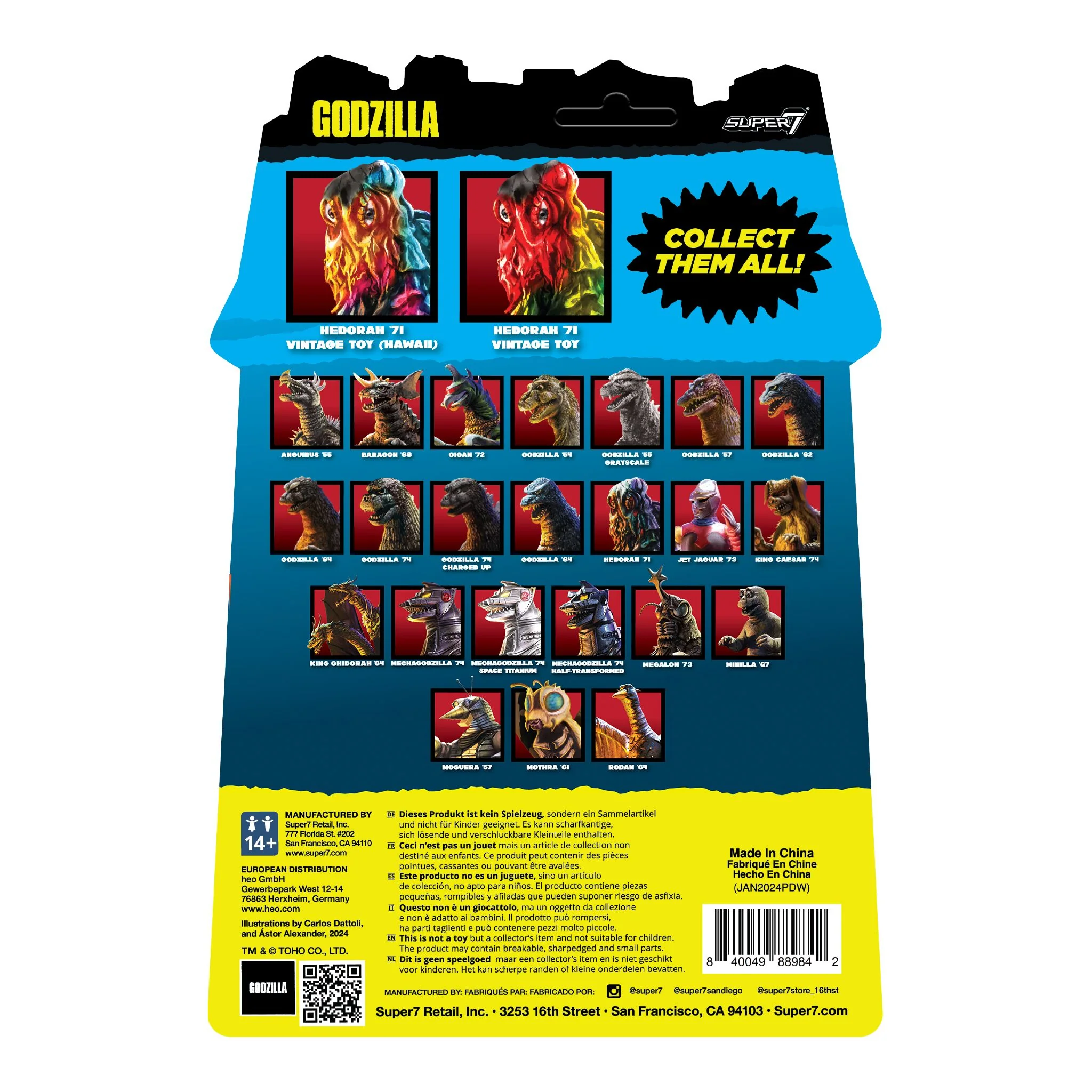 Toho ReAction Figures - Hedorah (Vintage Toy) - Image 6
