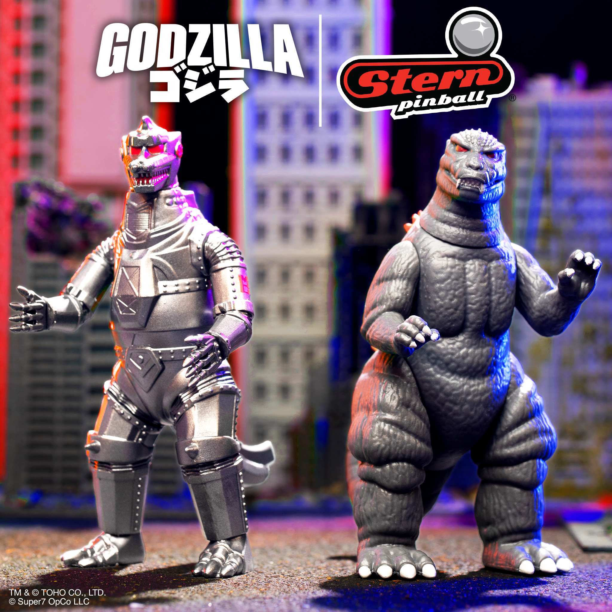 Toho ReAction Figures - Mechagodzilla '74 (70th Stern Pinball Recolor) - Image 3