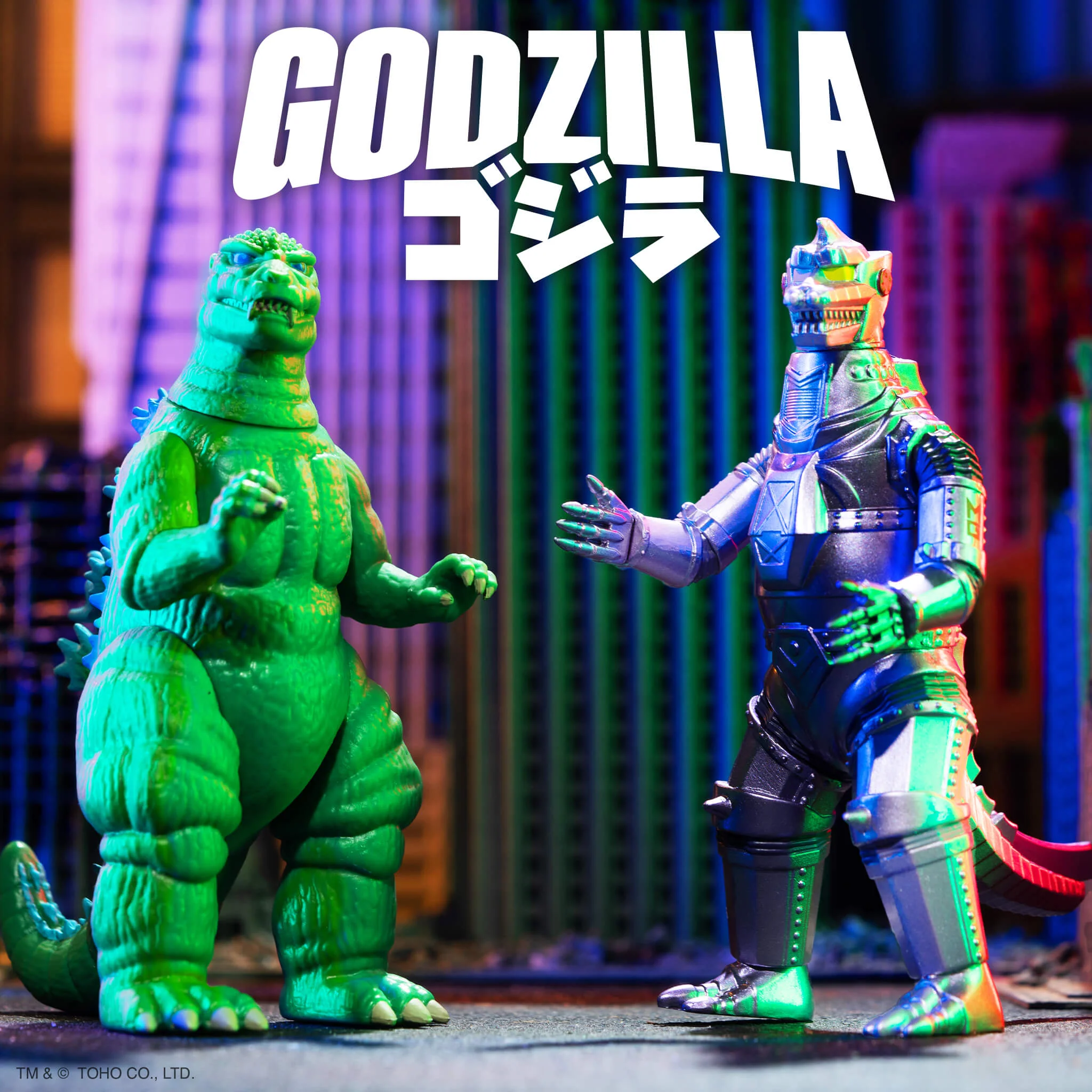 Toho ReAction Figures - Godzilla '84 (Four Toes) (Stern Pinball Recolor) - Image 3