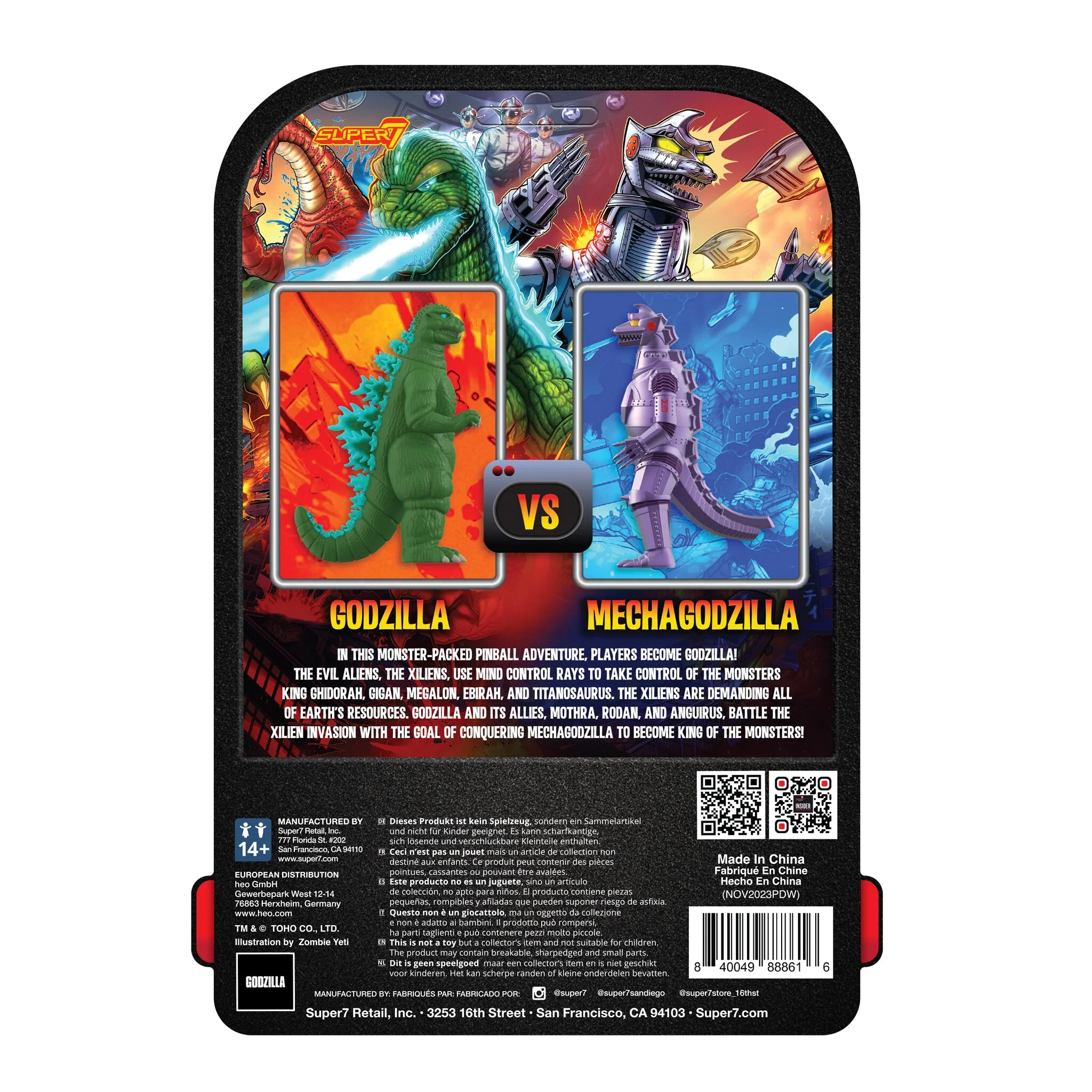 Toho ReAction Figures - Mechagodzilla '74 (Stern Pinball Recolor) - Image 6