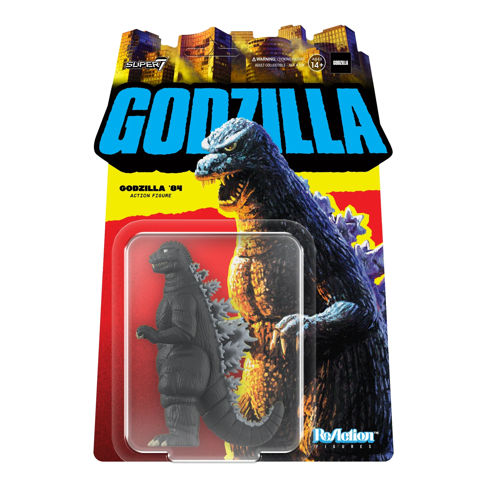 Toho ReAction Figure Wave 2 - Godzilla '84 (Four Toes)