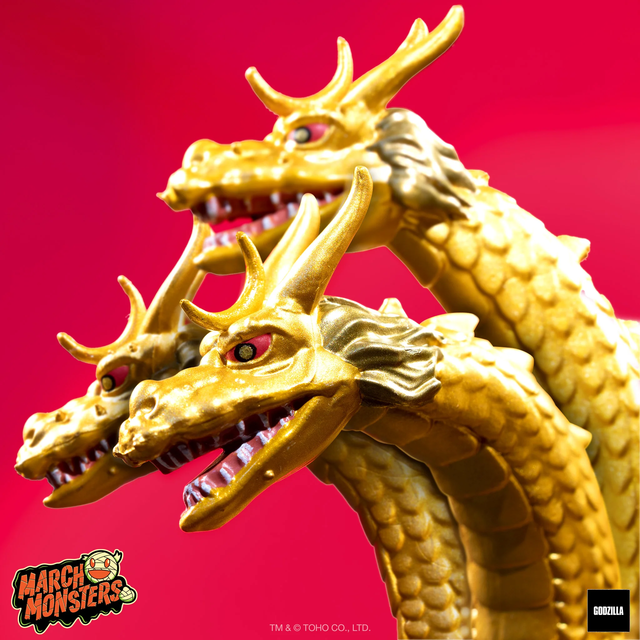 Toho ReAction Figure Wave 2 - King Ghidorah - Image 2