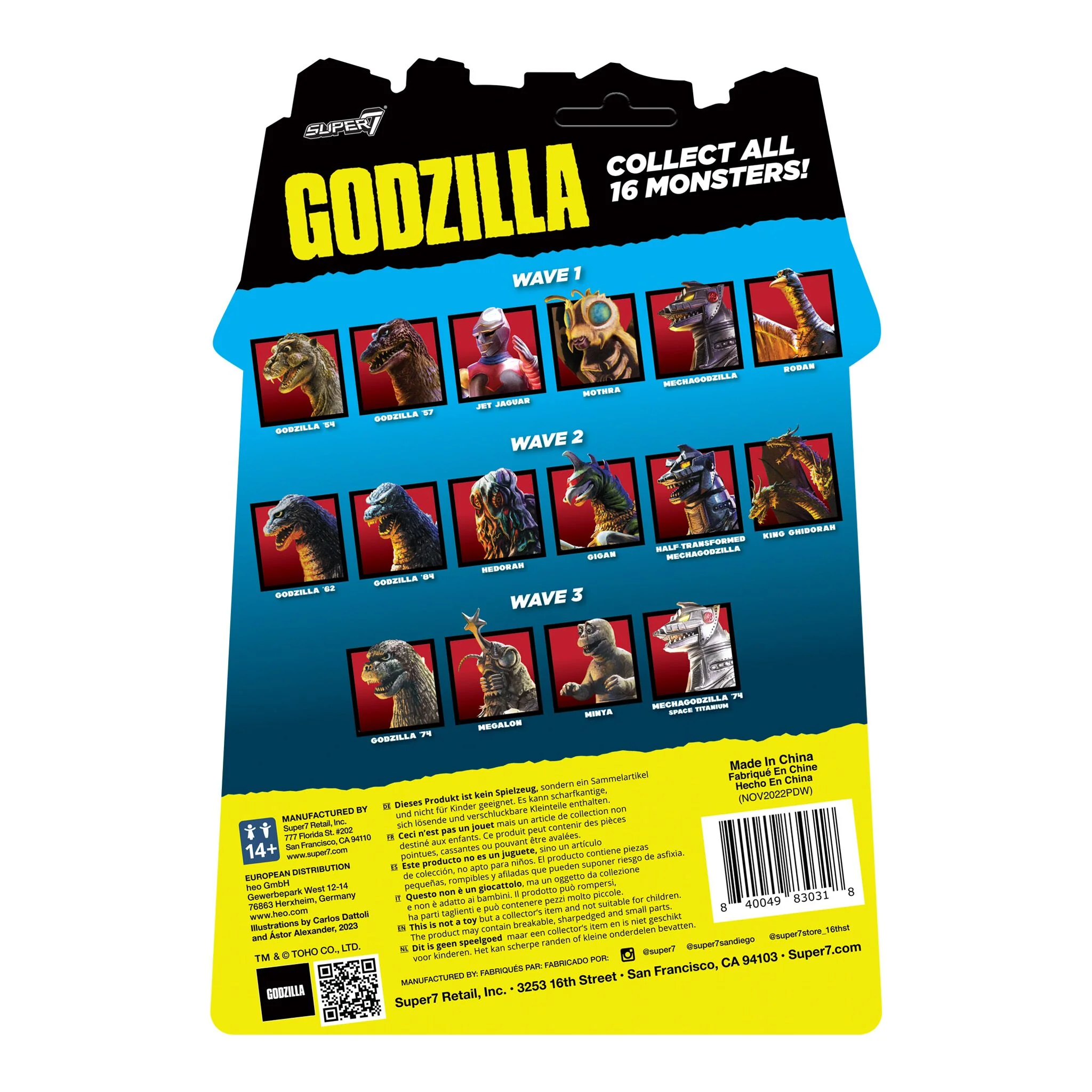 Toho ReAction Figures Wave 03 - Godzilla '74 - Image 4