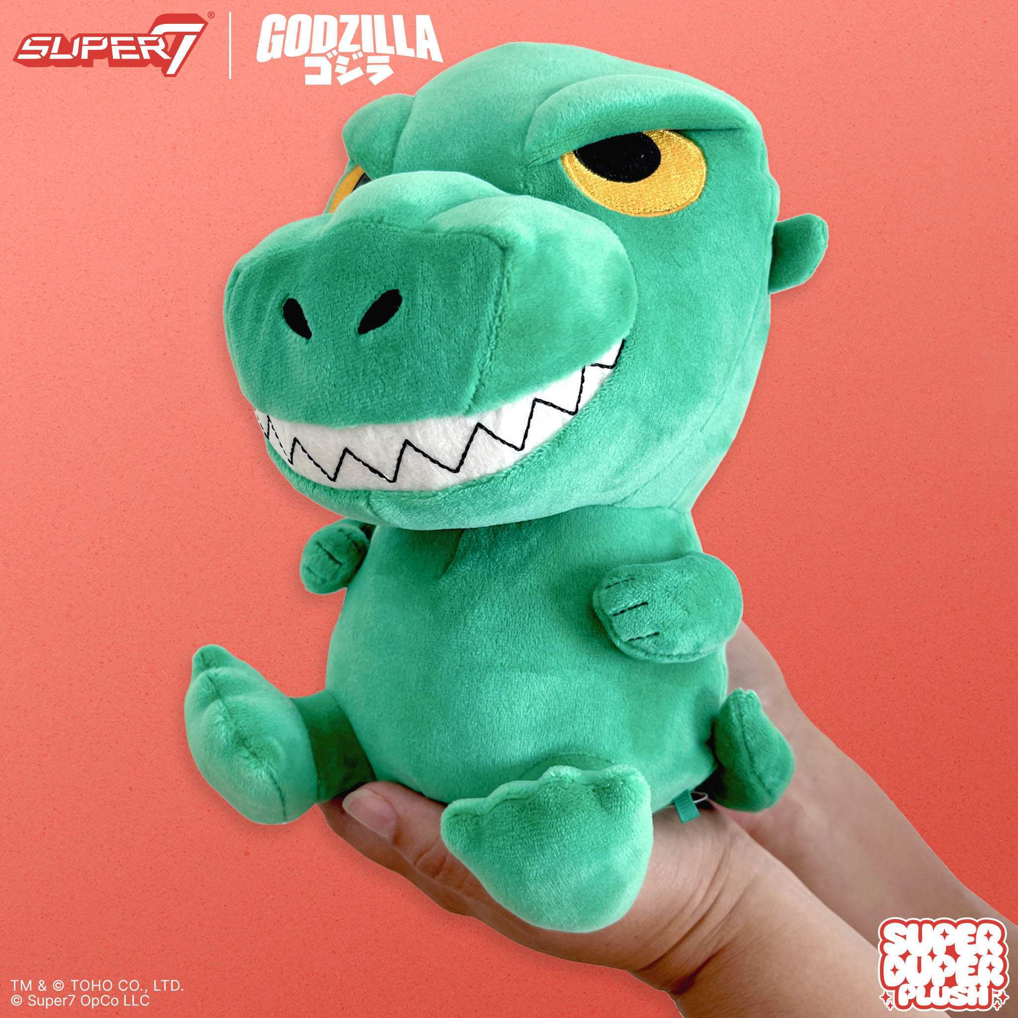Toho Super Duper Plush Wave 03 - Godzilla '89 (Forest Green) - Image 2