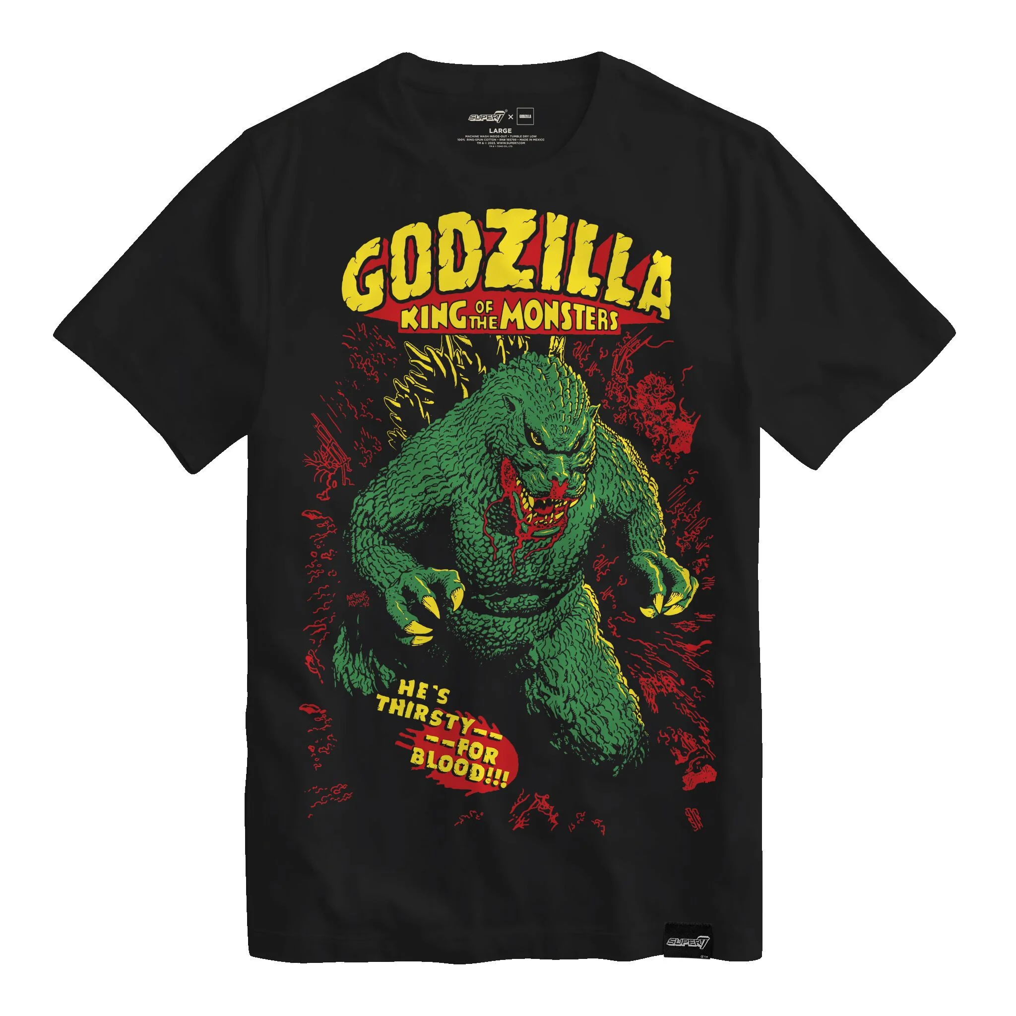 Toho T-Shirts - Bloody Godzilla - Image 2