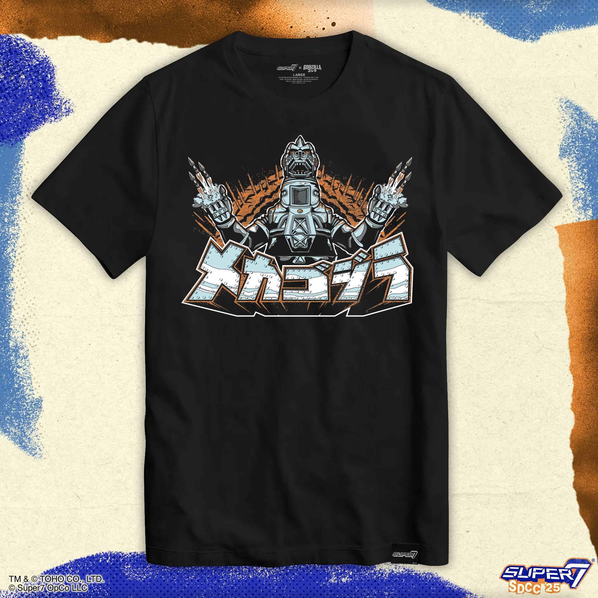 Toho T-Shirts - Metal Mechagodzilla Tee - Image 3