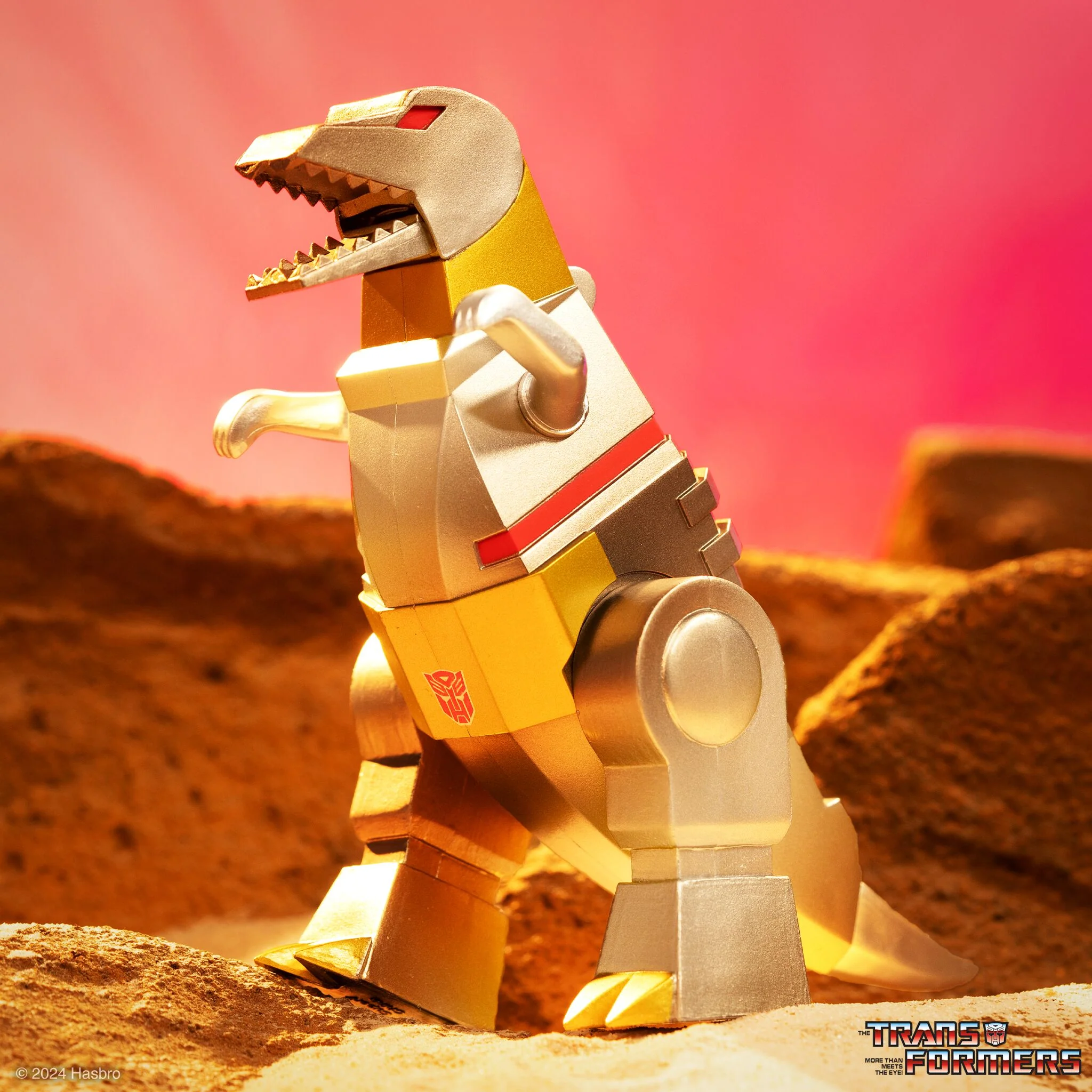 Transformers ReAction Figures - Grimlock (Metallic) - Image 3