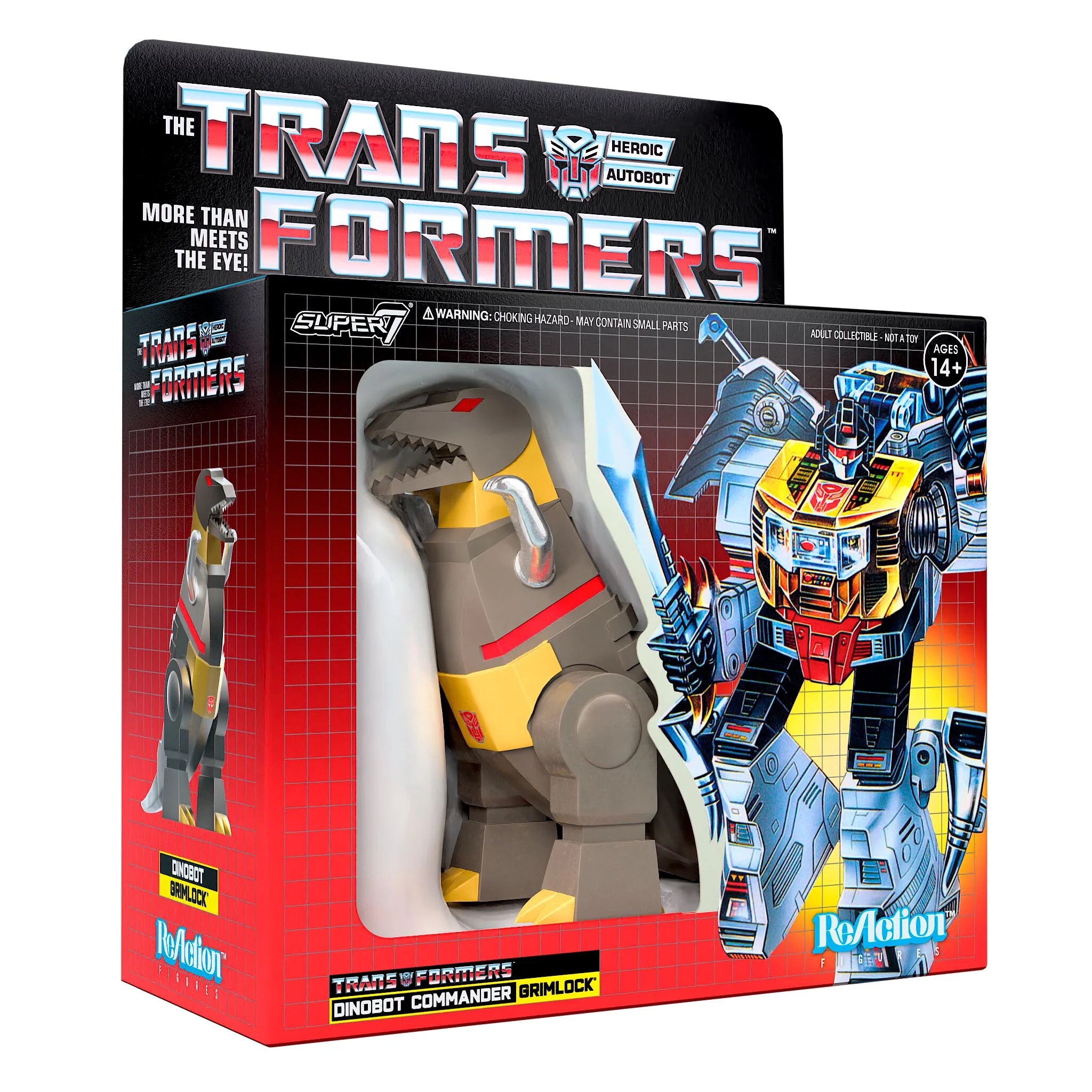 Transformers ReAction Figures - Grimlock (Metallic) - Image 6