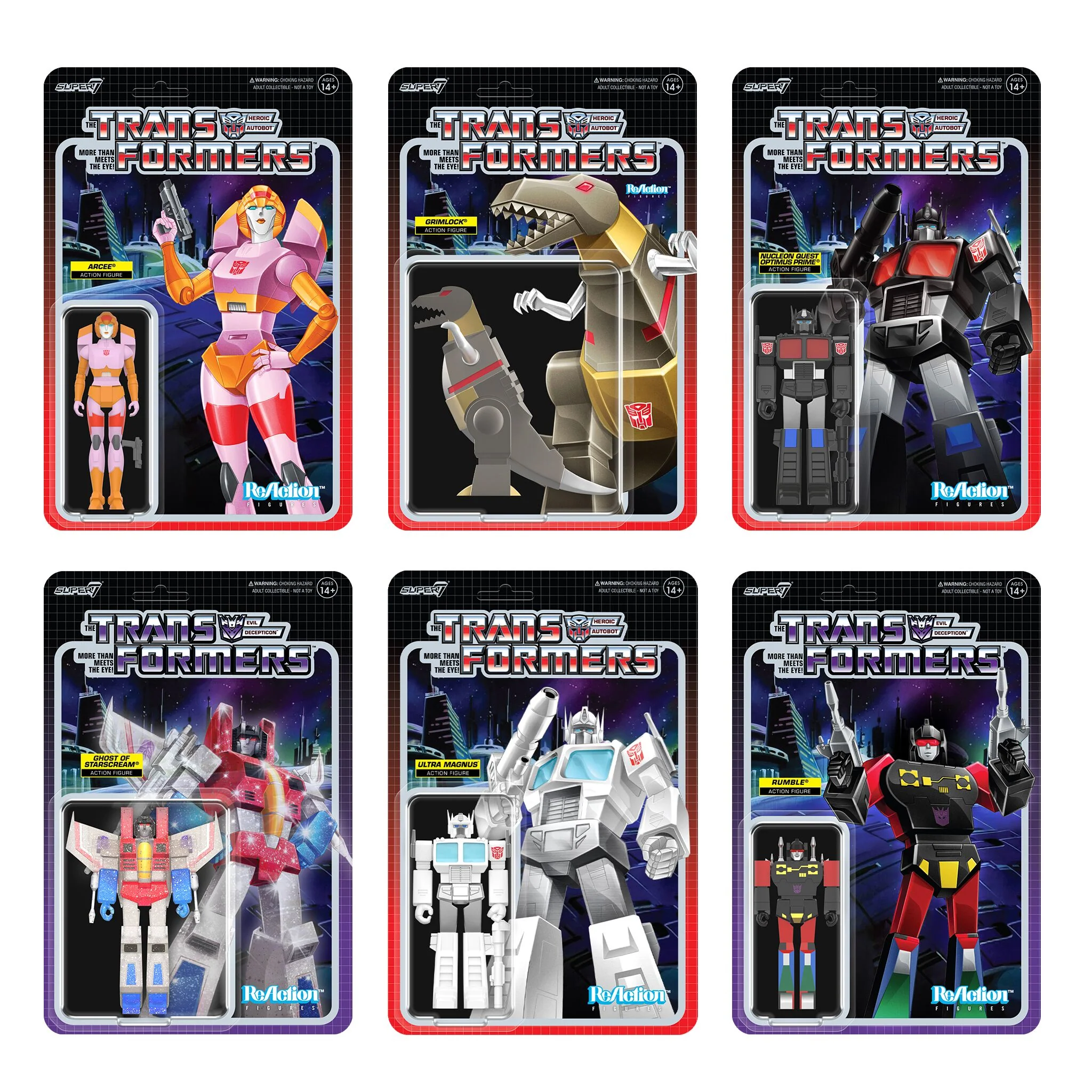 Transformers ReAction Figures Wave 08 - Optimus Prime (Nucleon Quest Special Mission) - Image 5