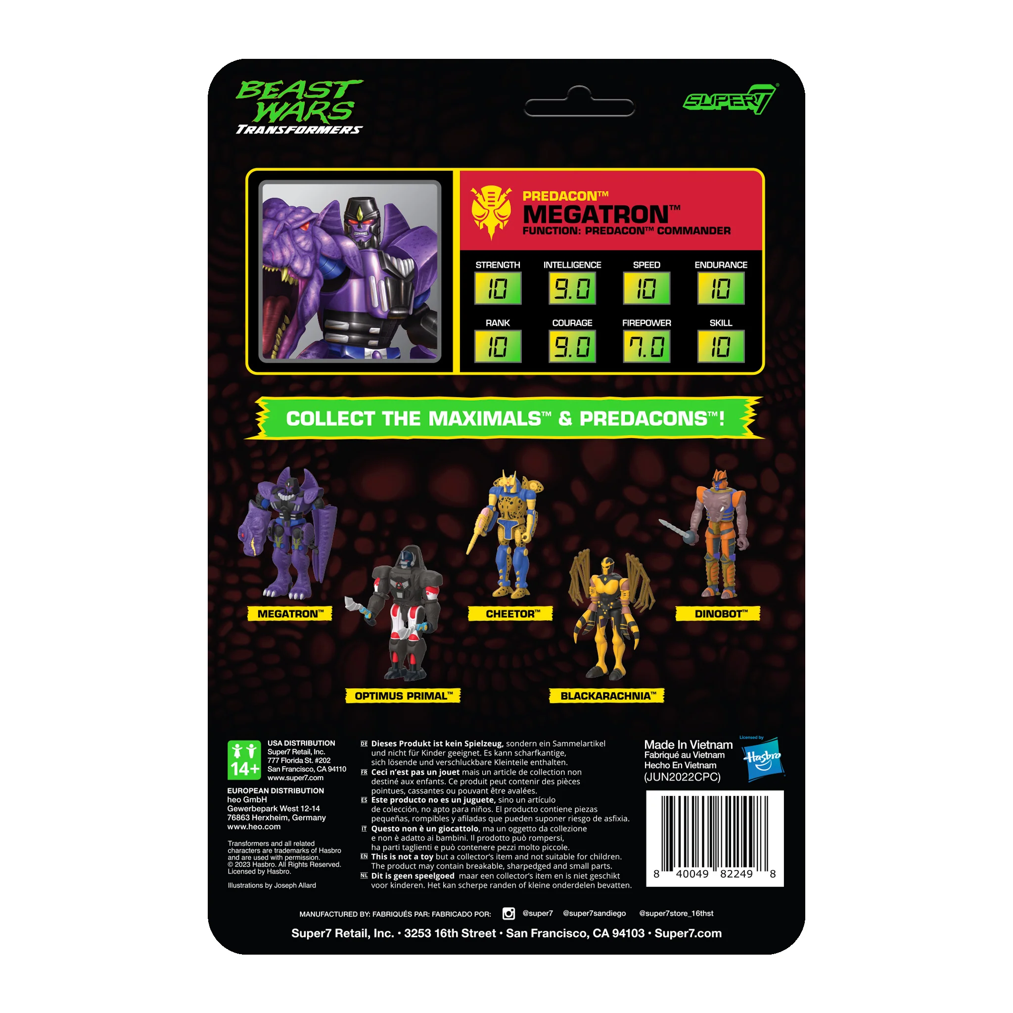 Transformers ReAction Wave 7 Beast Wars - Megatron - Image 3