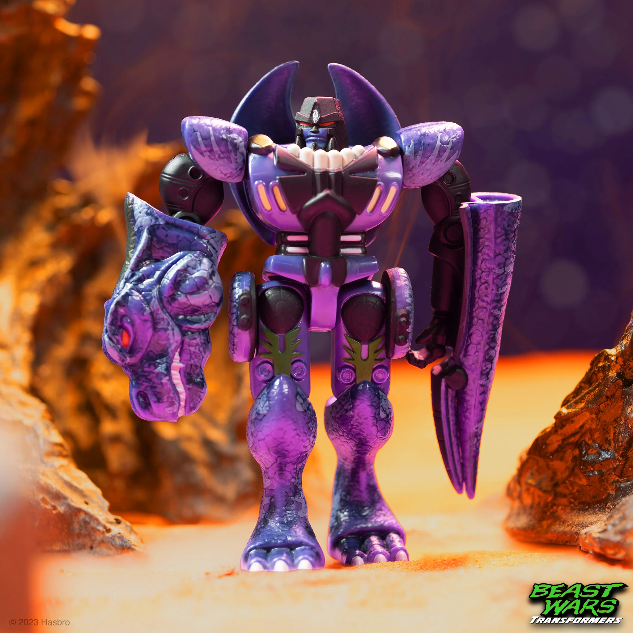 Transformers ReAction Wave 7 Beast Wars - Megatron (Clear) - Image 2