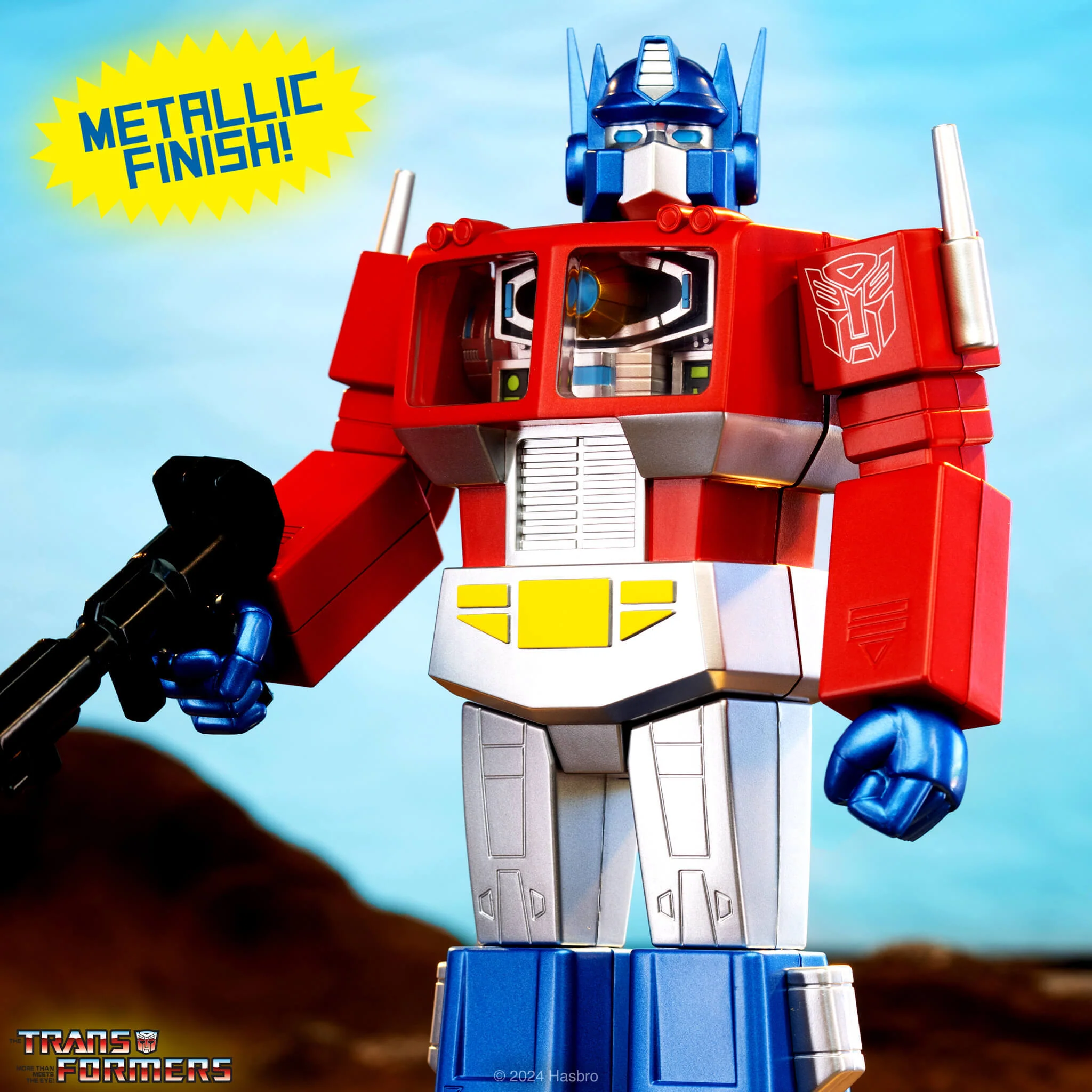 Transformers Super Cyborg - Optimus Prime (Metallic) - Image 4
