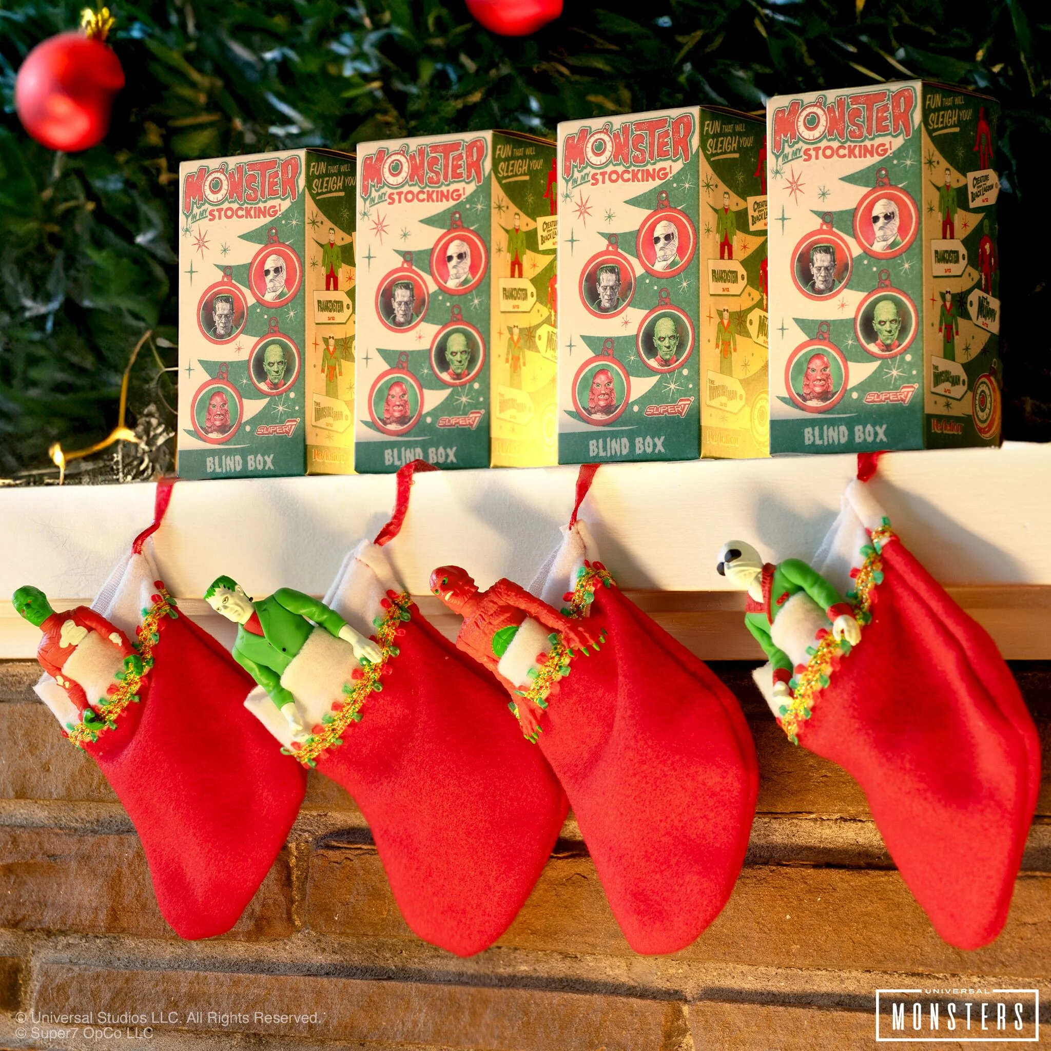 Universal Monsters Blind Box Wave 01 (Monster In My Stocking) - Blind Box Flat - Image 3