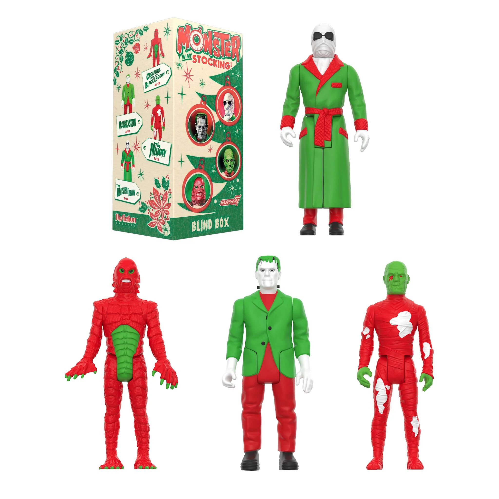 Universal Monsters Blind Box Wave 01 (Monster In My Stocking) - Blind Box Flat - Image 4
