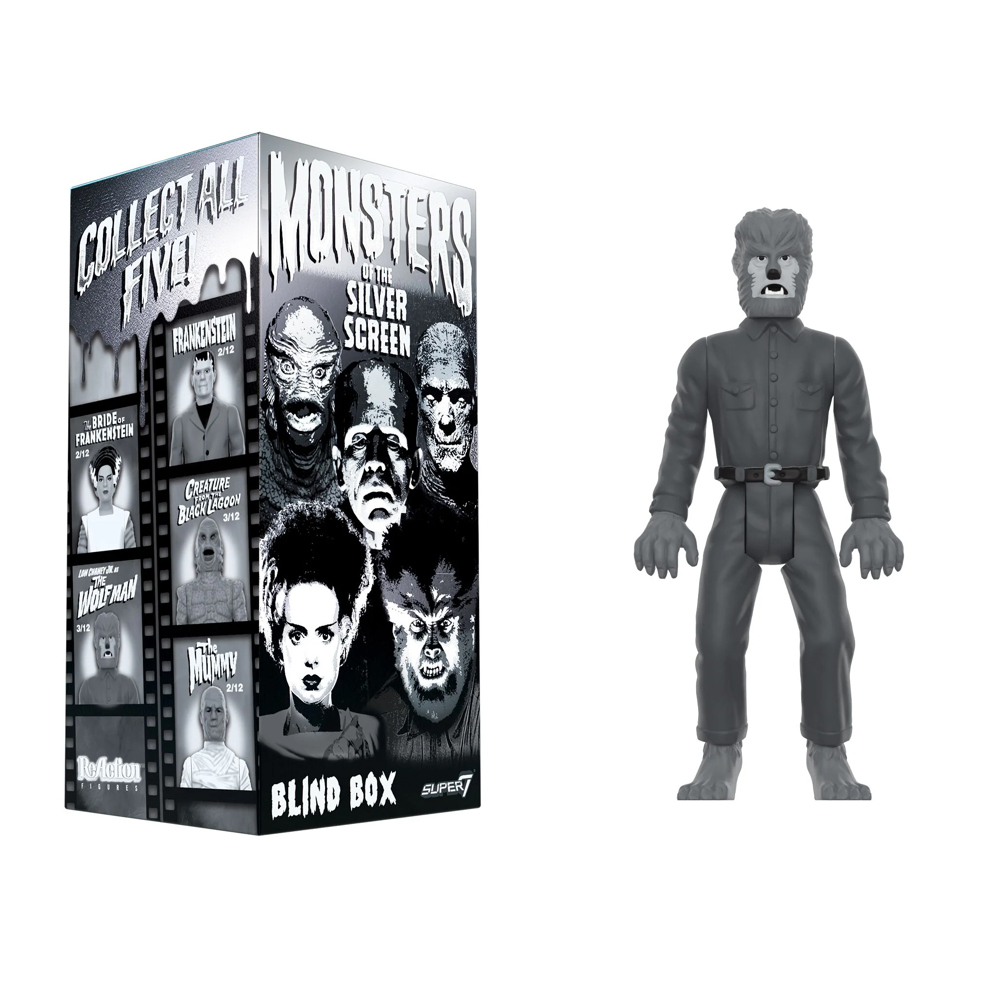 Universal Monsters Blind Box Wave 02 (Black & White) - Individual Blind Box - Image 13