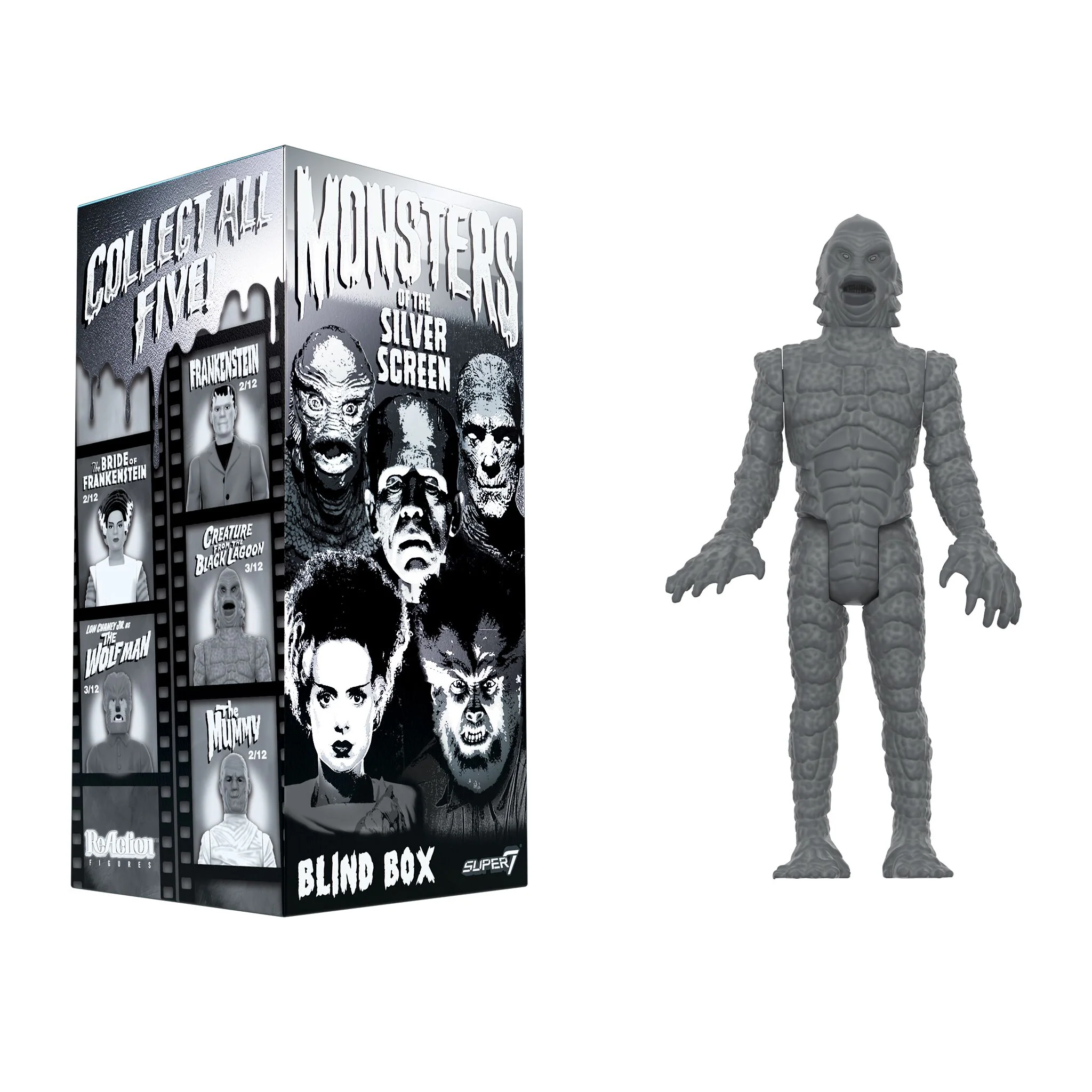 Universal Monsters Blind Box Wave 02 (Black & White) - Individual Blind Box - Image 7