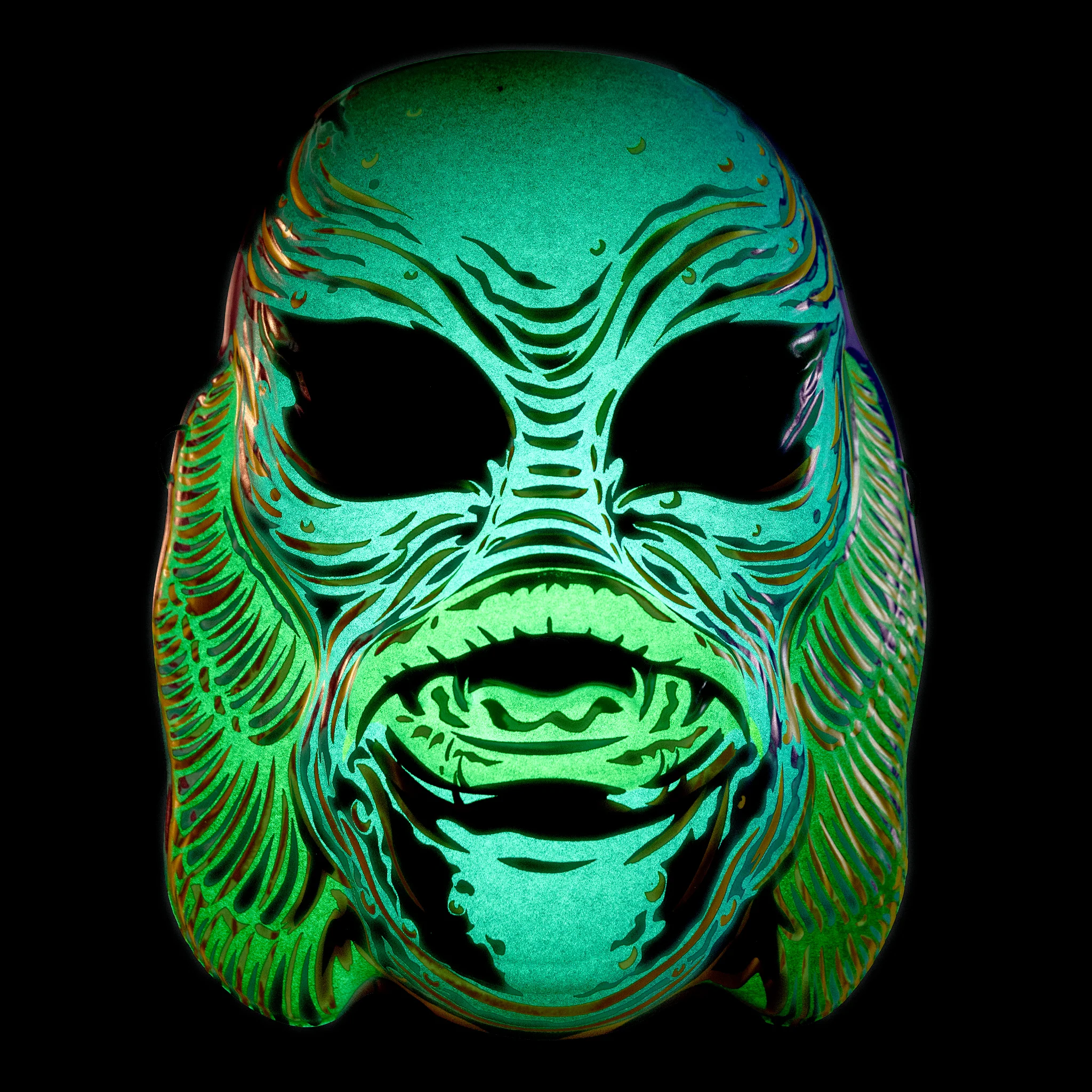 Universal Monsters Mask - Creature from the Black Lagoon (Glow) - Image 2
