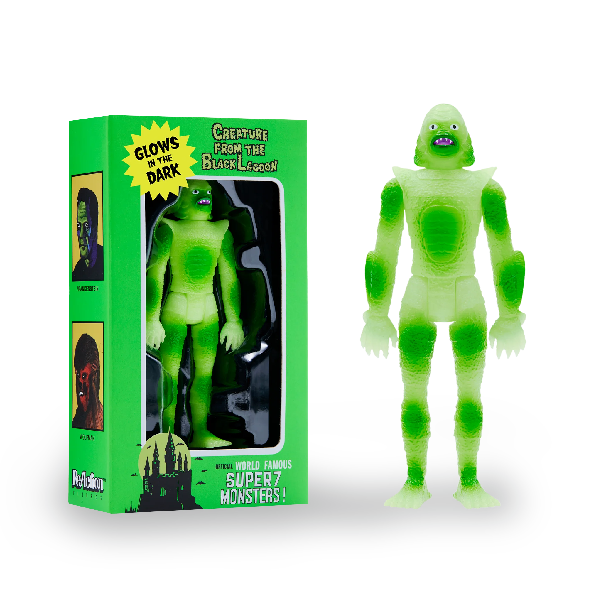 Universal Monsters ReAction Figures - Creature From The Black Lagoon (Super She Creature Glow)