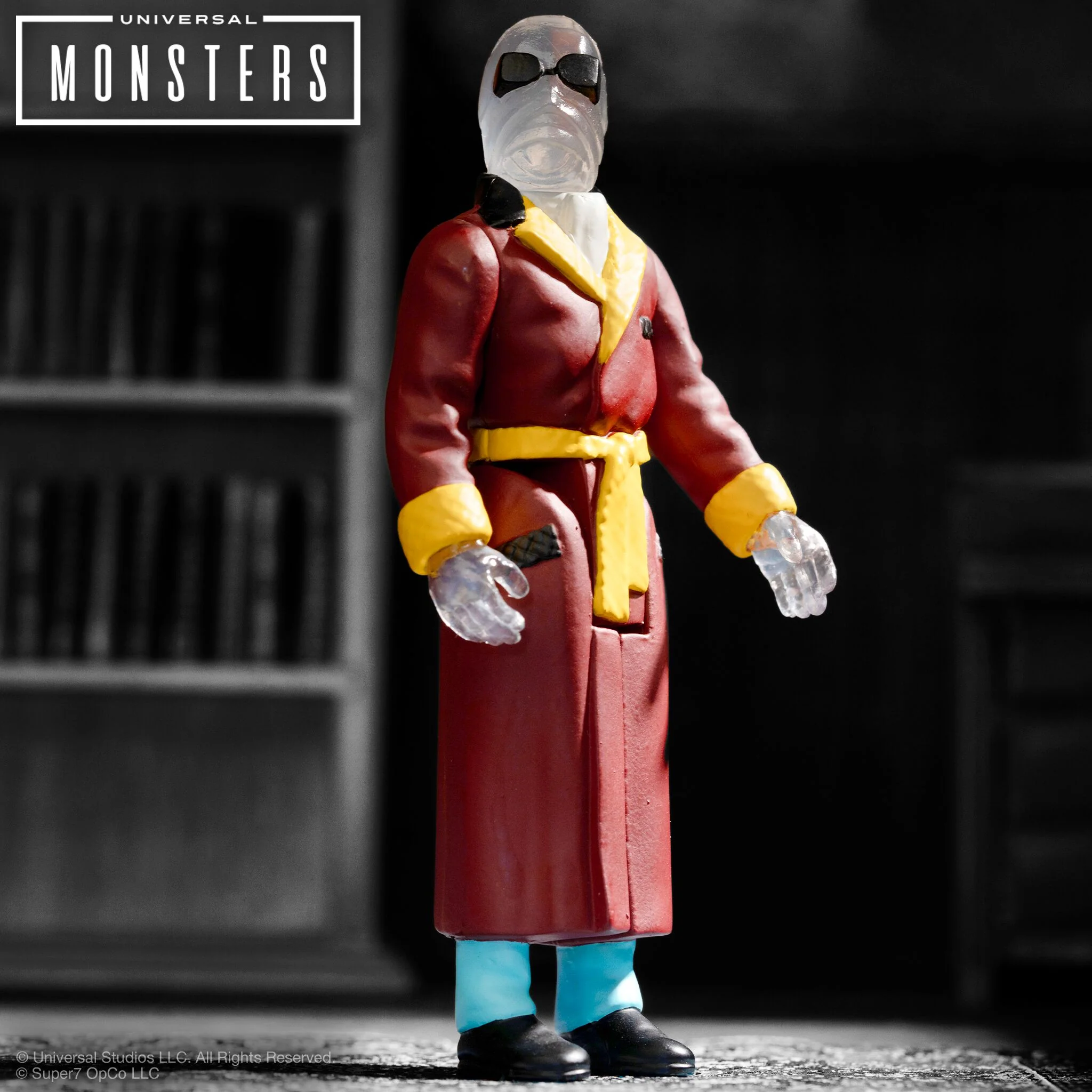 Universal Monsters ReAction Figures - The Invisible Man (Clear) - Image 2