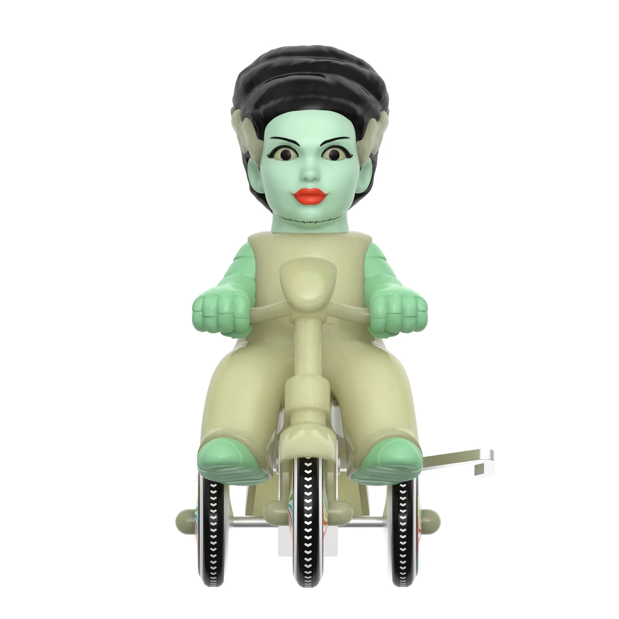 Universal Monsters Super Cycles - Bride of Frankenstein (Glow w/ Glow Trike) - Image 4